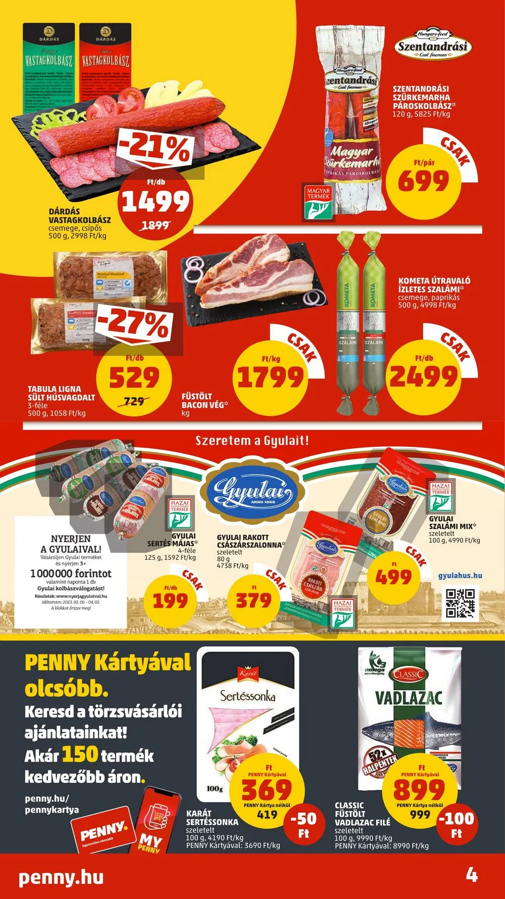 Penny akciós újság 03.09–03.14 – 4. oldal