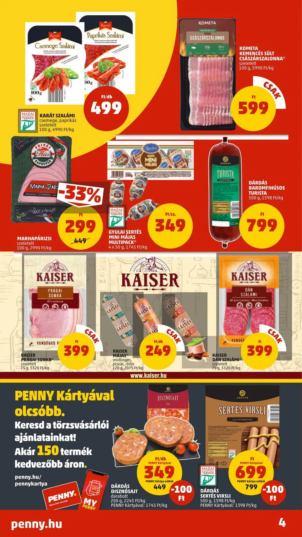 Penny akciós újság 03.16–03.22 – 4. oldal