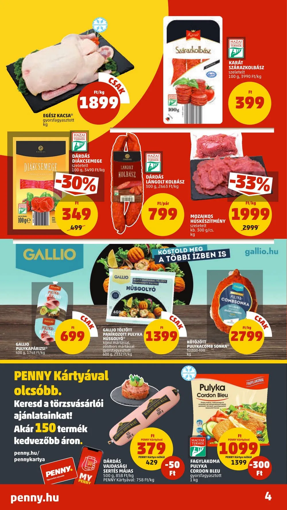 Penny akciós újság 03.23–03.29 – 4. oldal