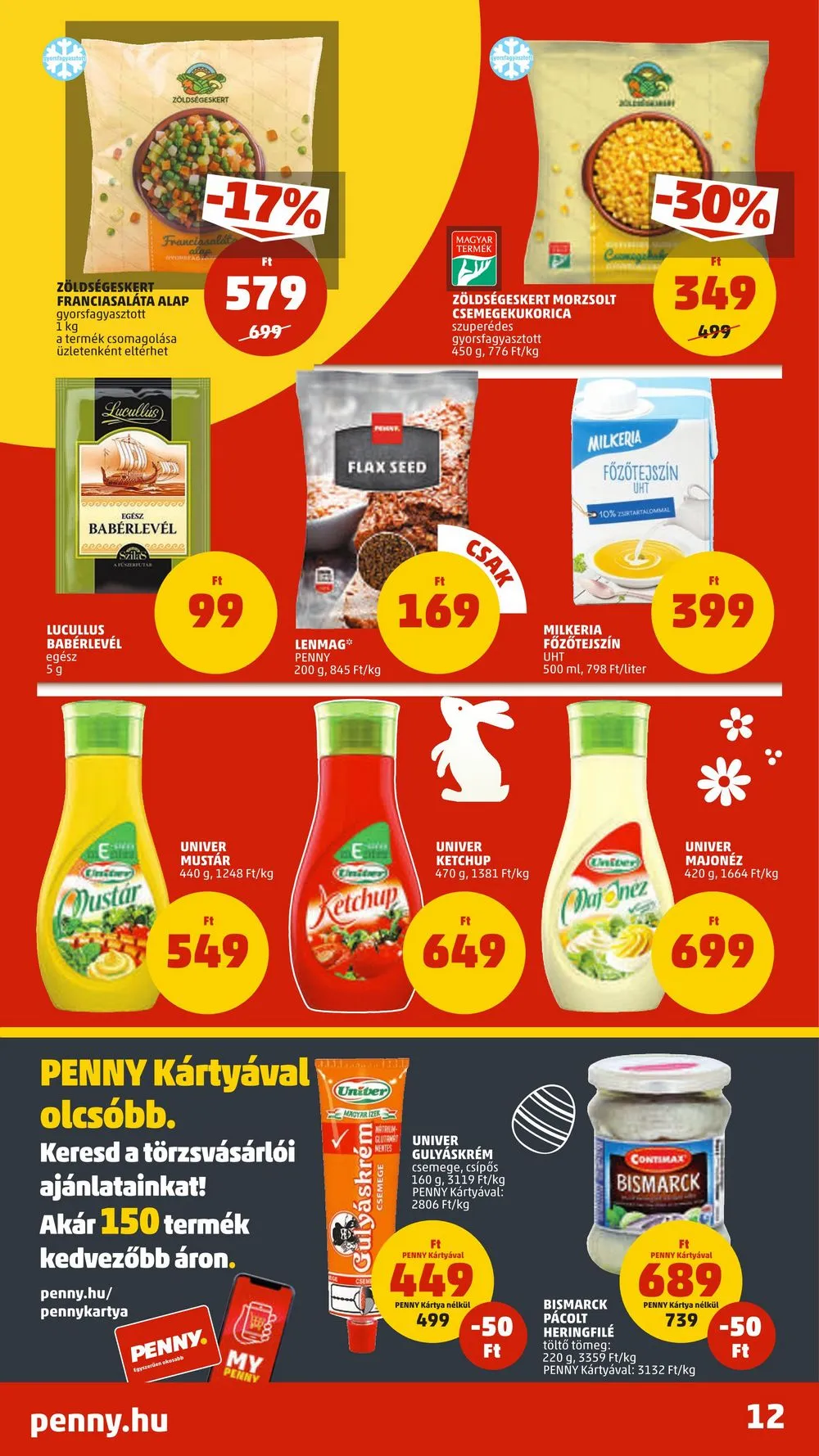 Penny akciós újság 03.30–04.04 – 12. oldal
