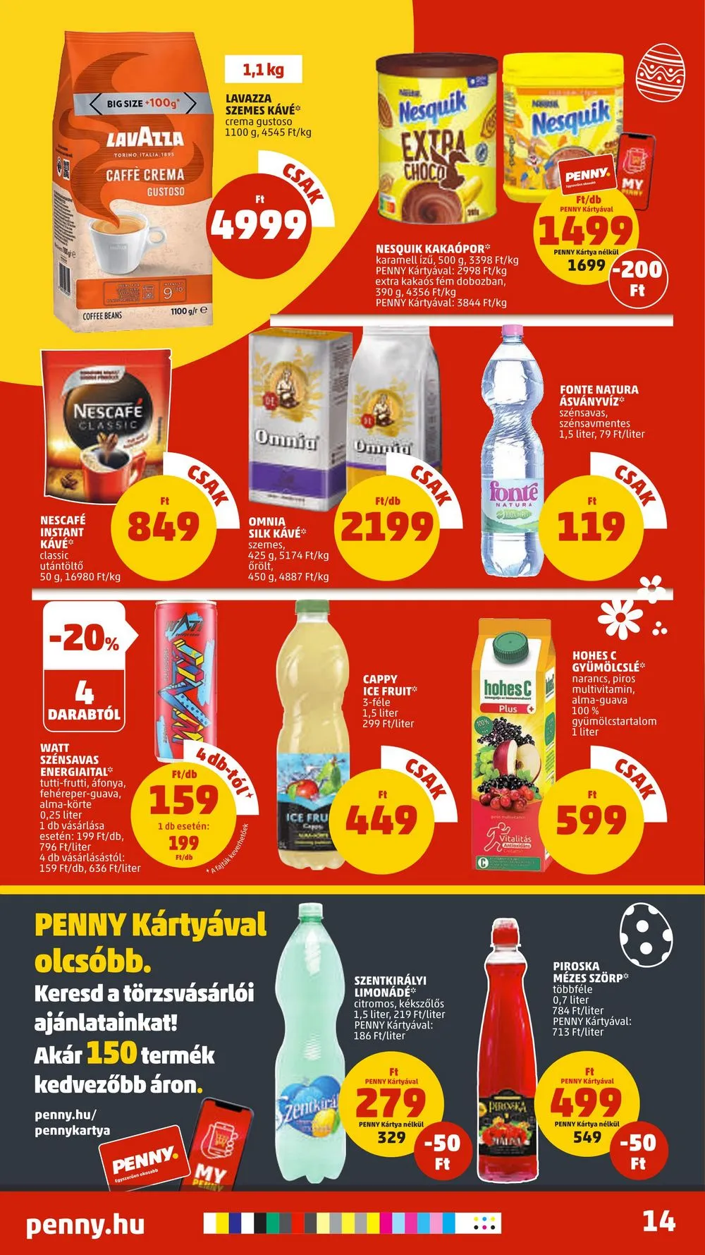Penny akciós újság 03.30–04.04 – 14. oldal