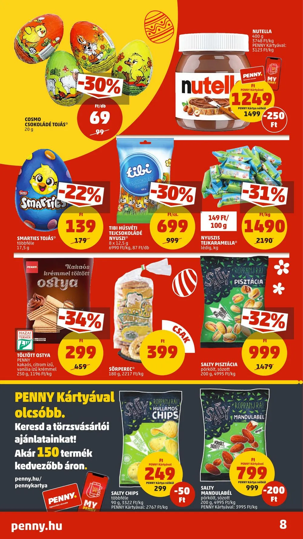 Penny akciós újság 03.30–04.04 – 8. oldal