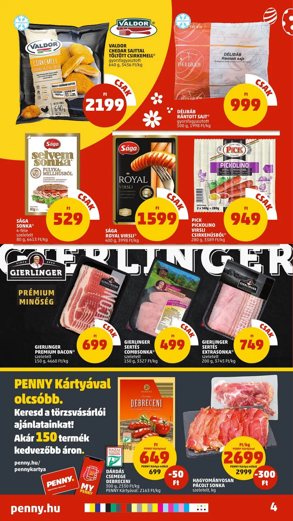 Penny akciós újság 04.05–04.12 – 4. oldal
