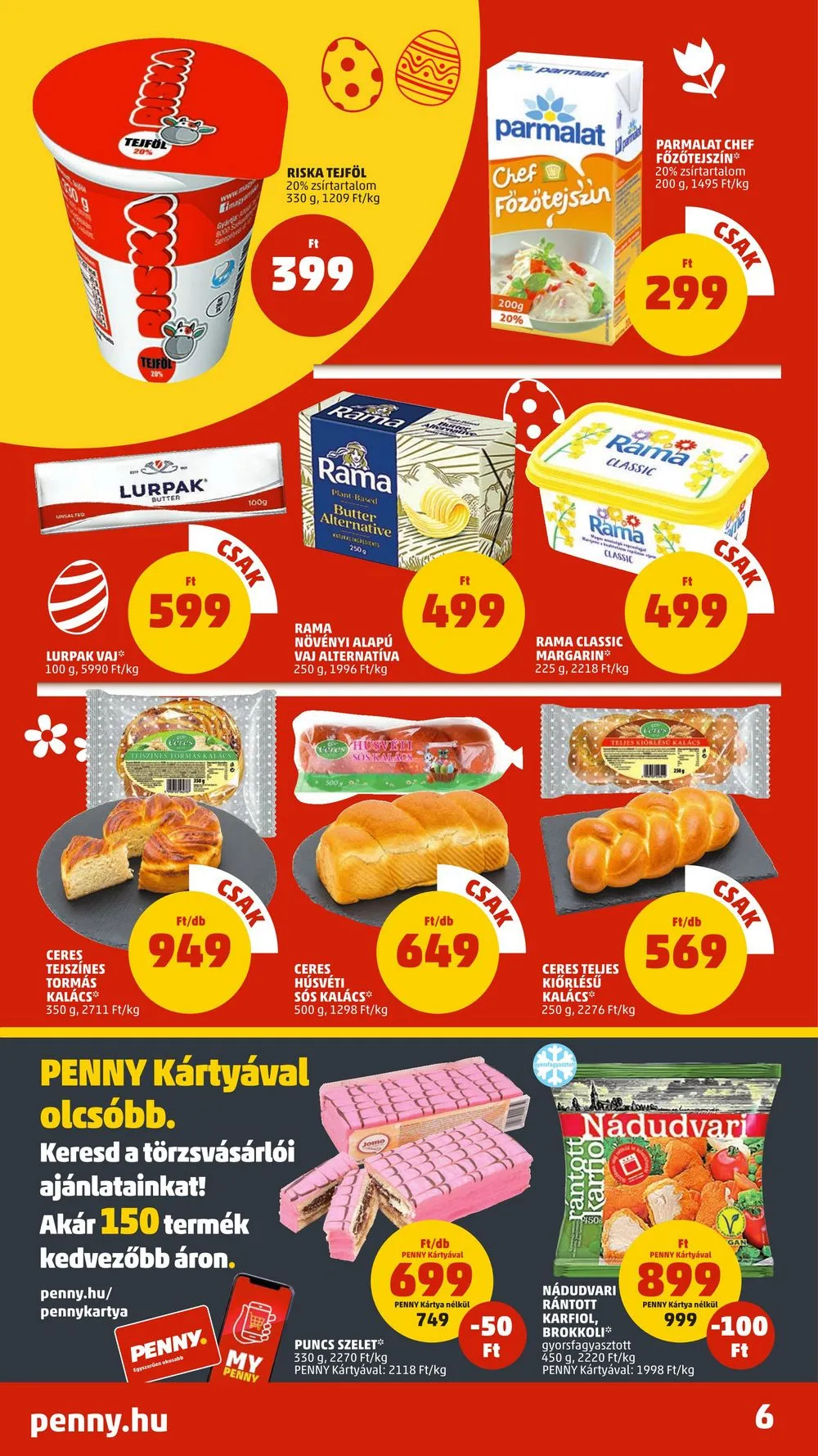 Penny akciós újság 04.05–04.12 – 6. oldal