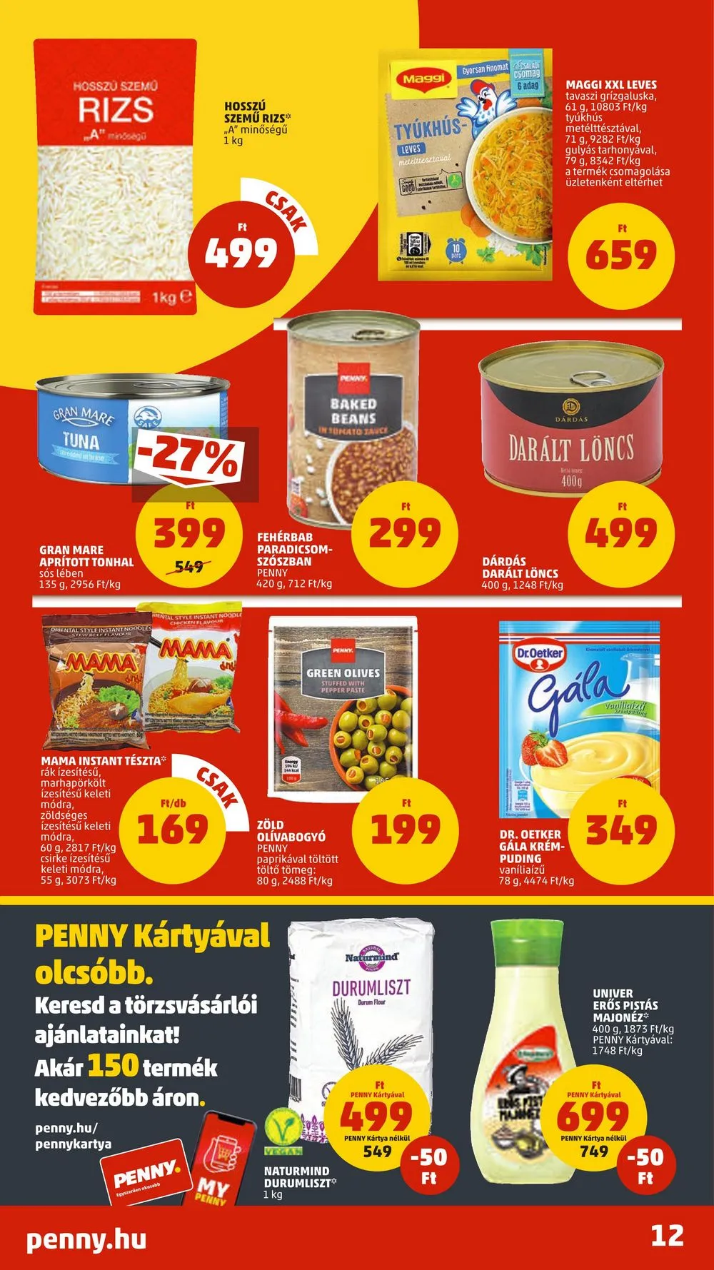 Penny akciós újság 04.13–04.19 – 12. oldal