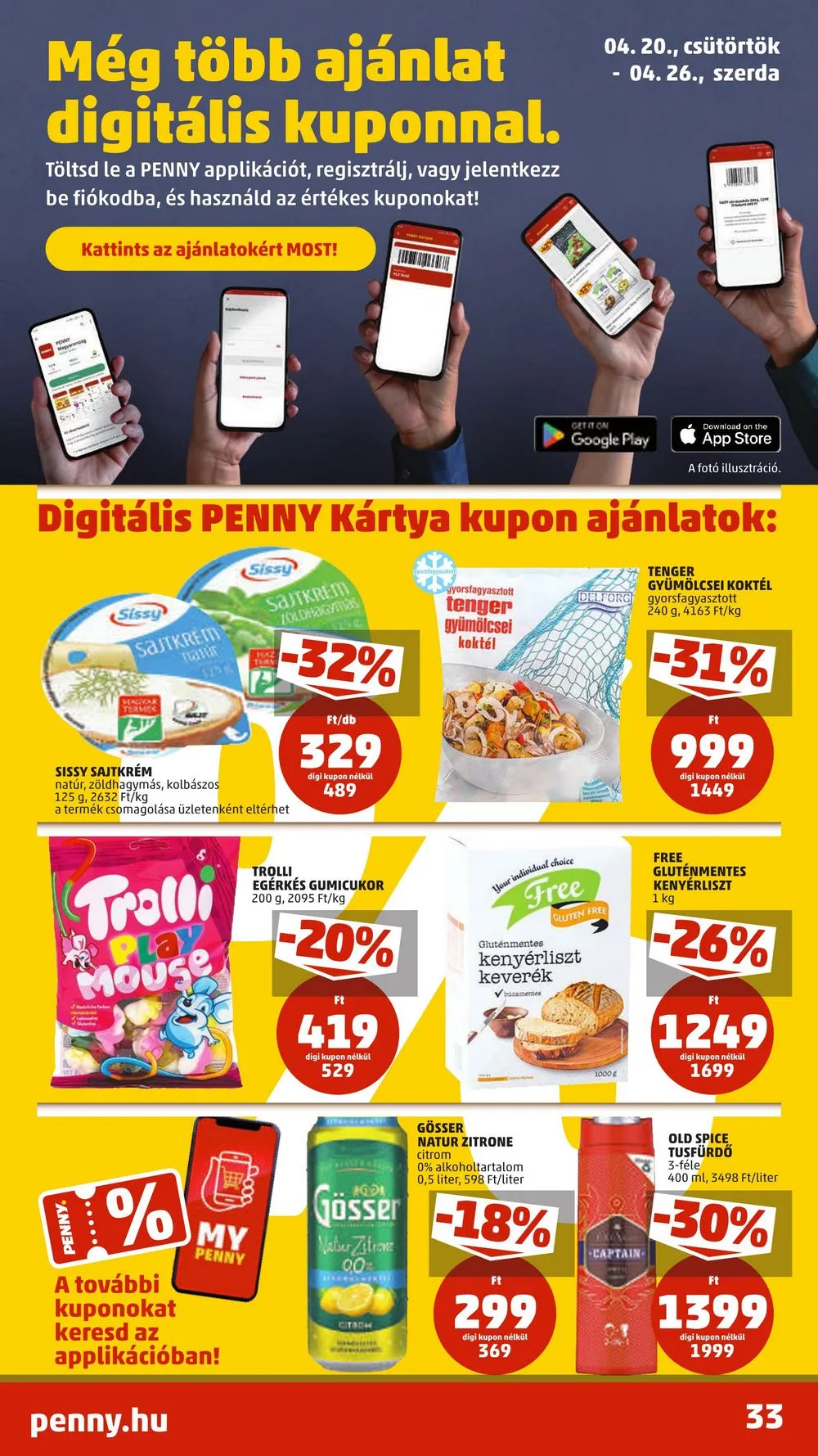 Penny akciós újság 04.20–04.26 – 34. oldal