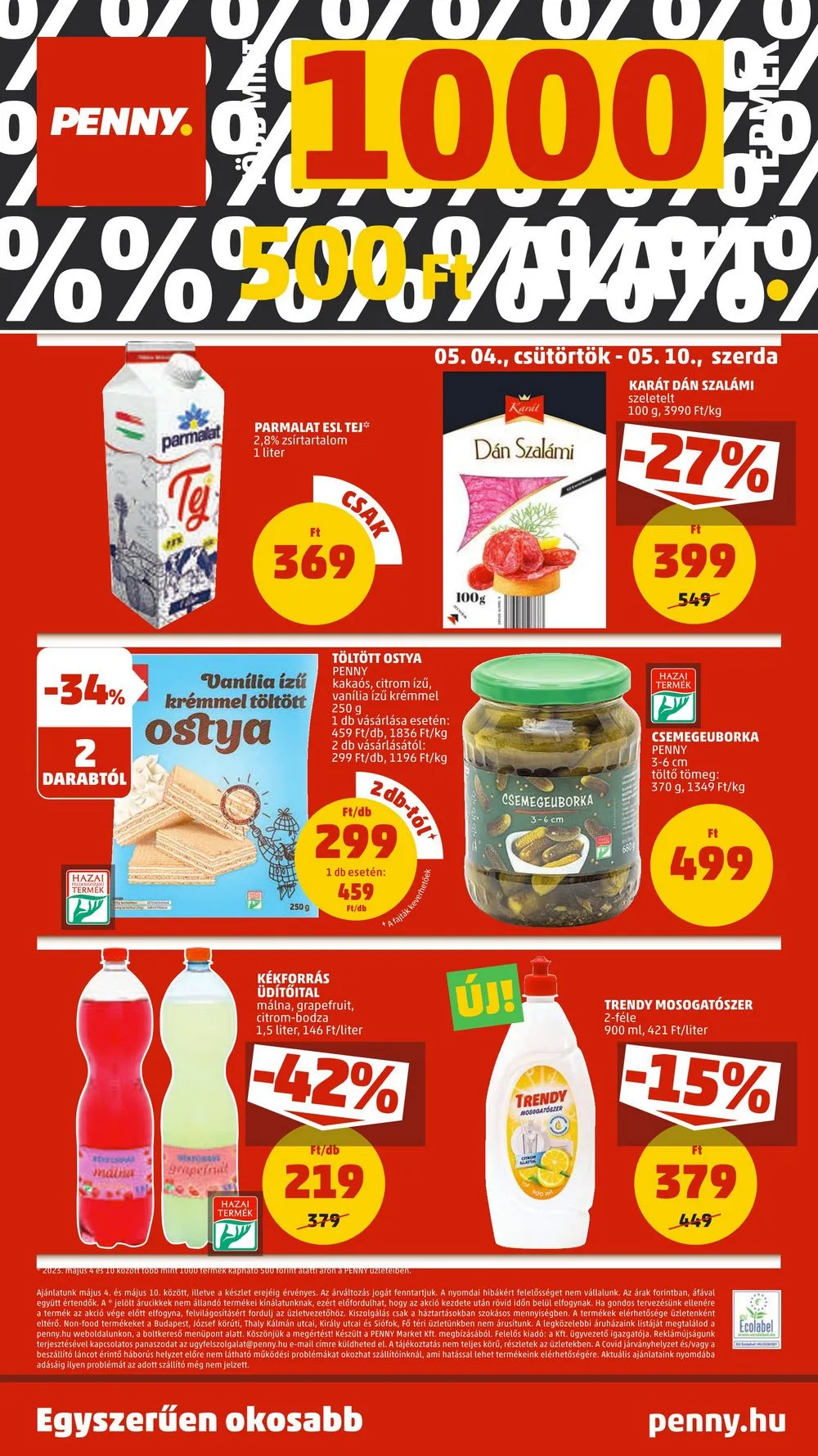 Penny akciós újság 05.04–05.10 – 28. oldal