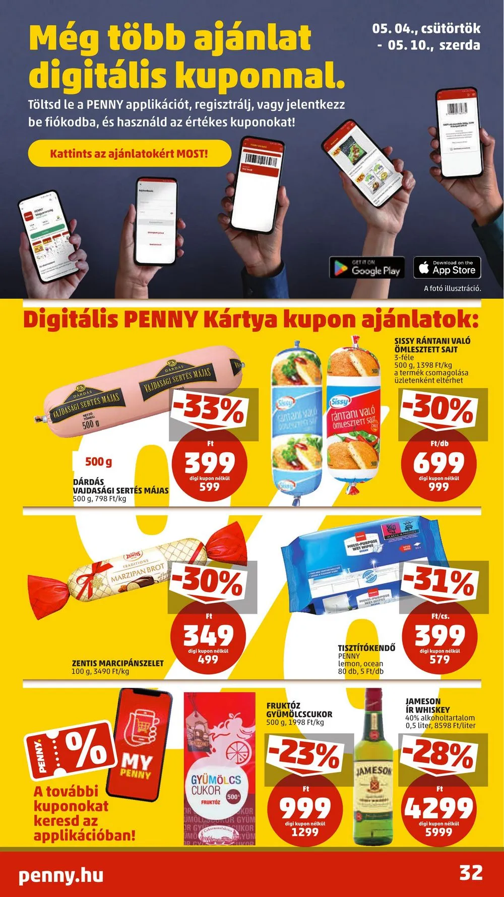 Penny akciós újság 05.04–05.10 – 36. oldal