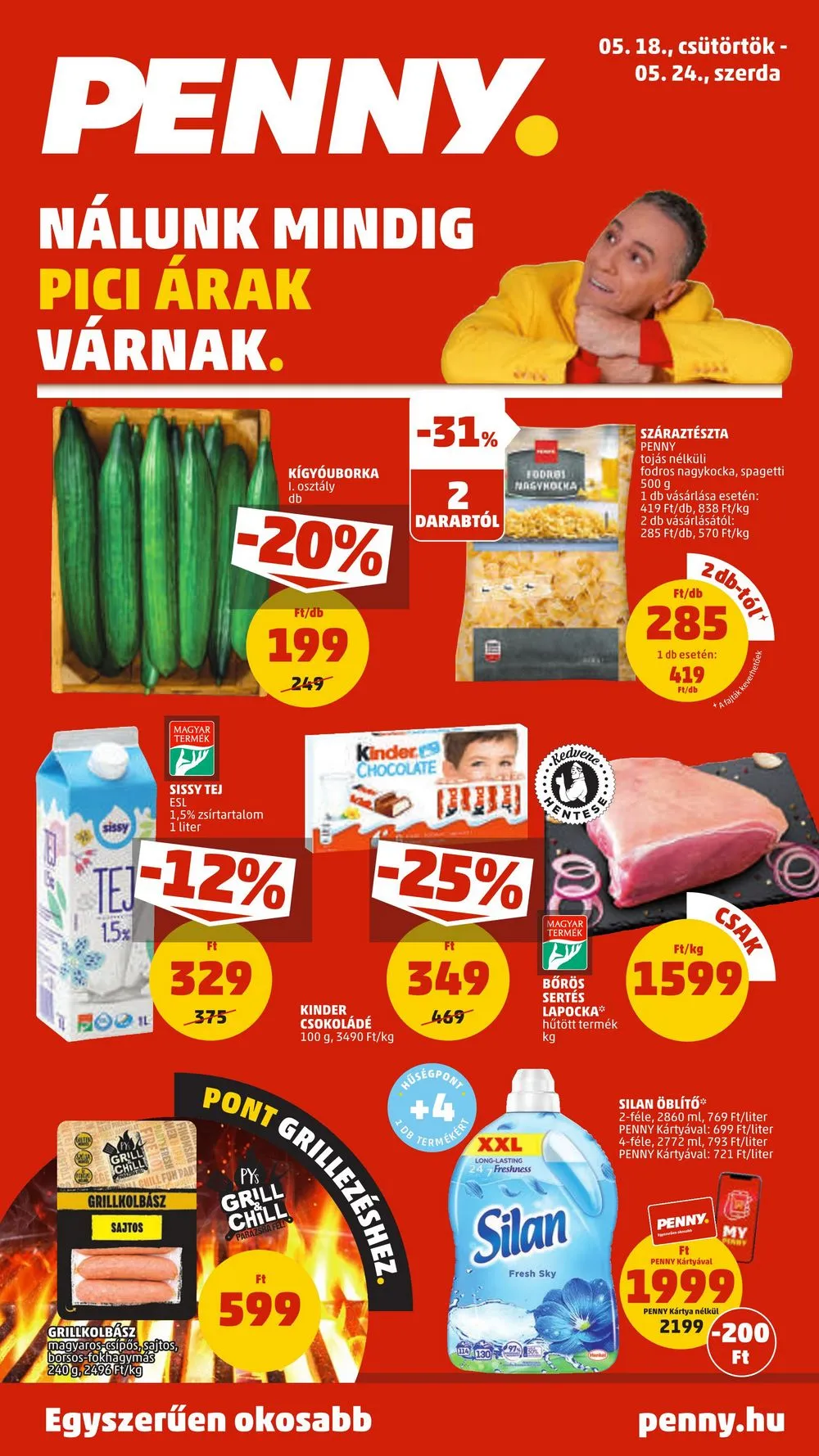 Penny akciós újság 05.18–05.24