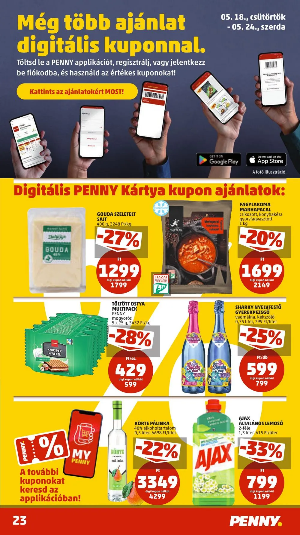 Penny akciós újság 05.18–05.24 – 27. oldal