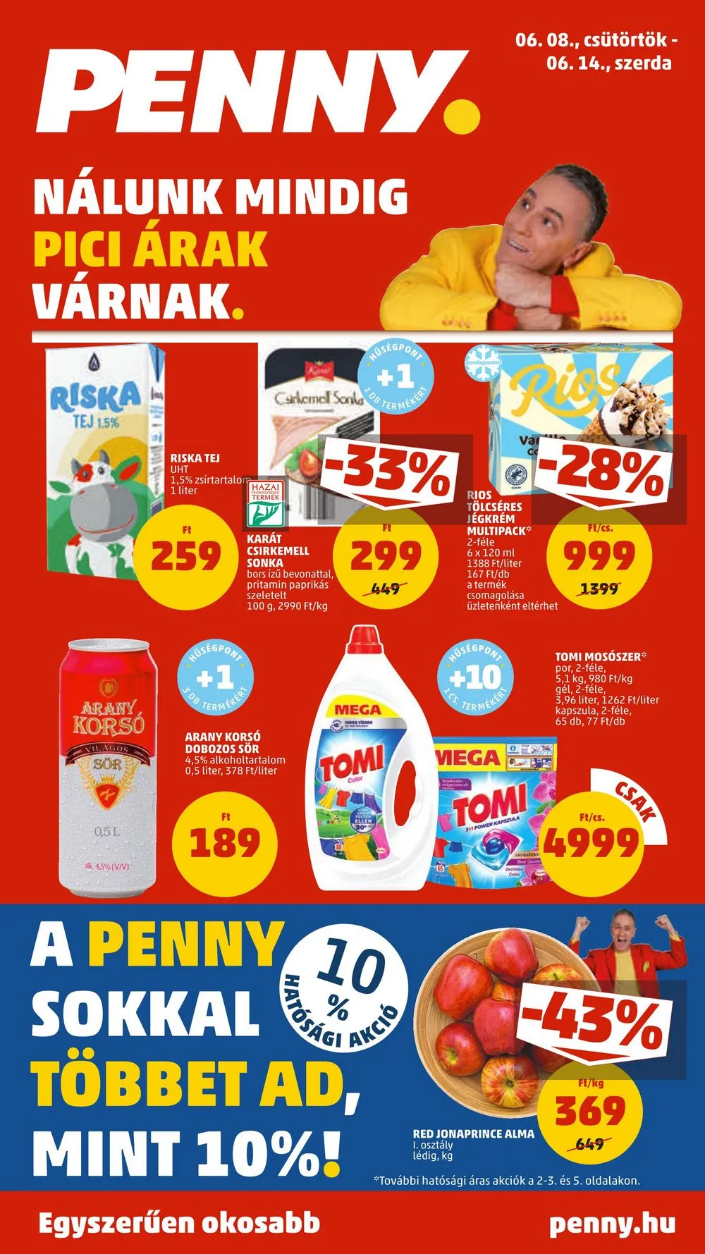 Penny akciós újság 06.08–06.14