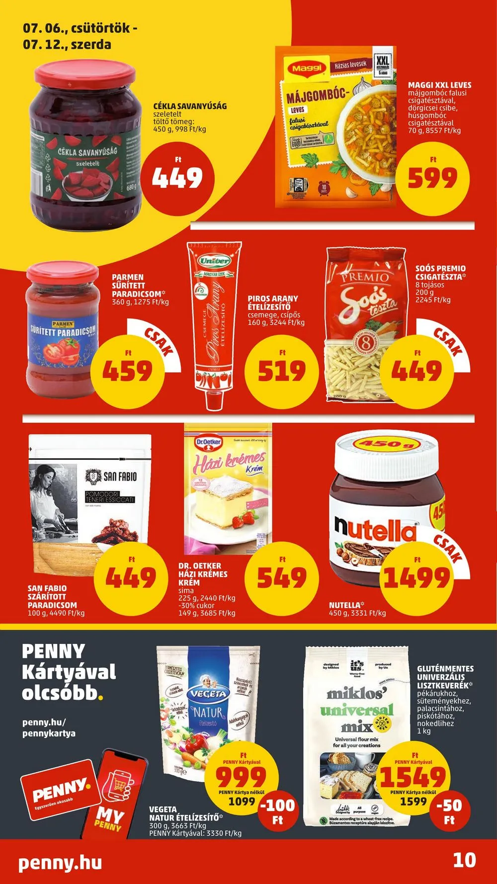 Penny akciós újság 07.06–07.12 – 12. oldal