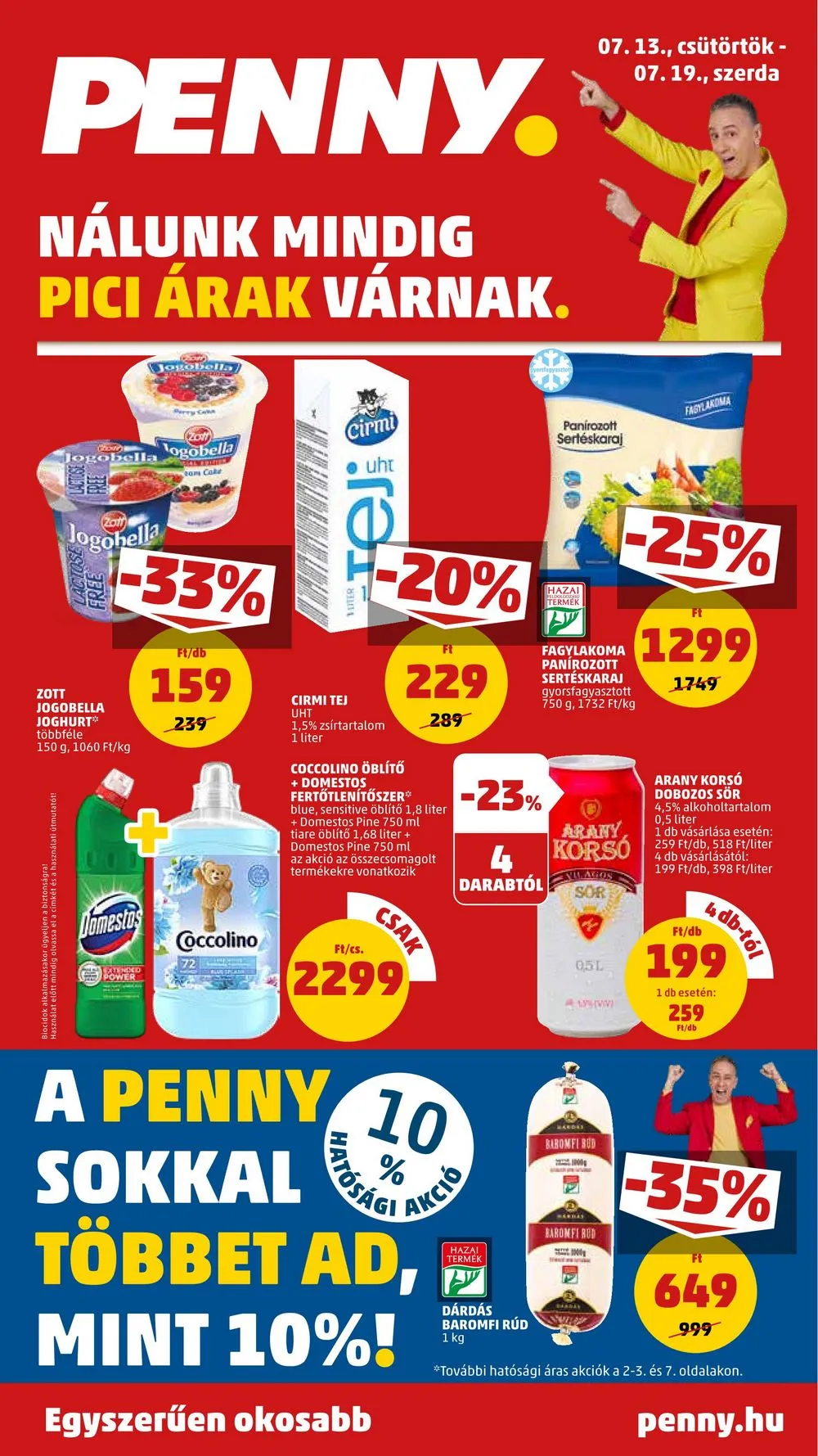 Penny akciós újság 07.13–07.19