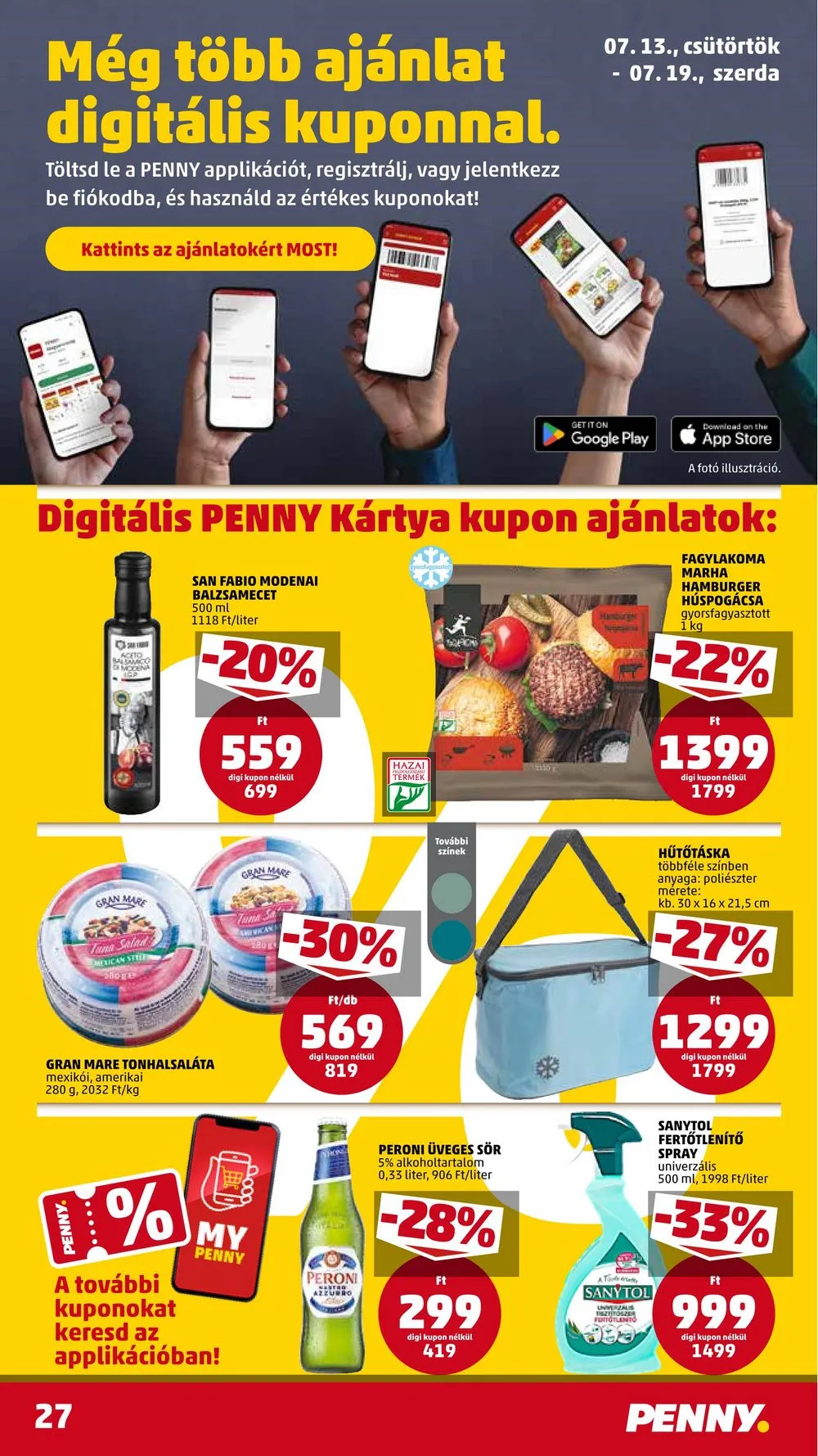 Penny akciós újság 07.13–07.19 – 31. oldal