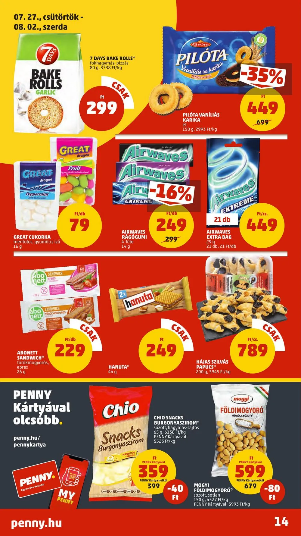 Penny akciós újság 07.27–08.02 – 18. oldal