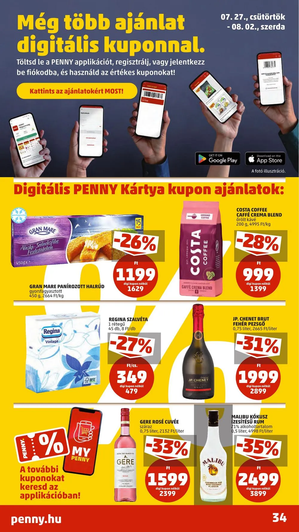 Penny akciós újság 07.27–08.02 – 32. oldal