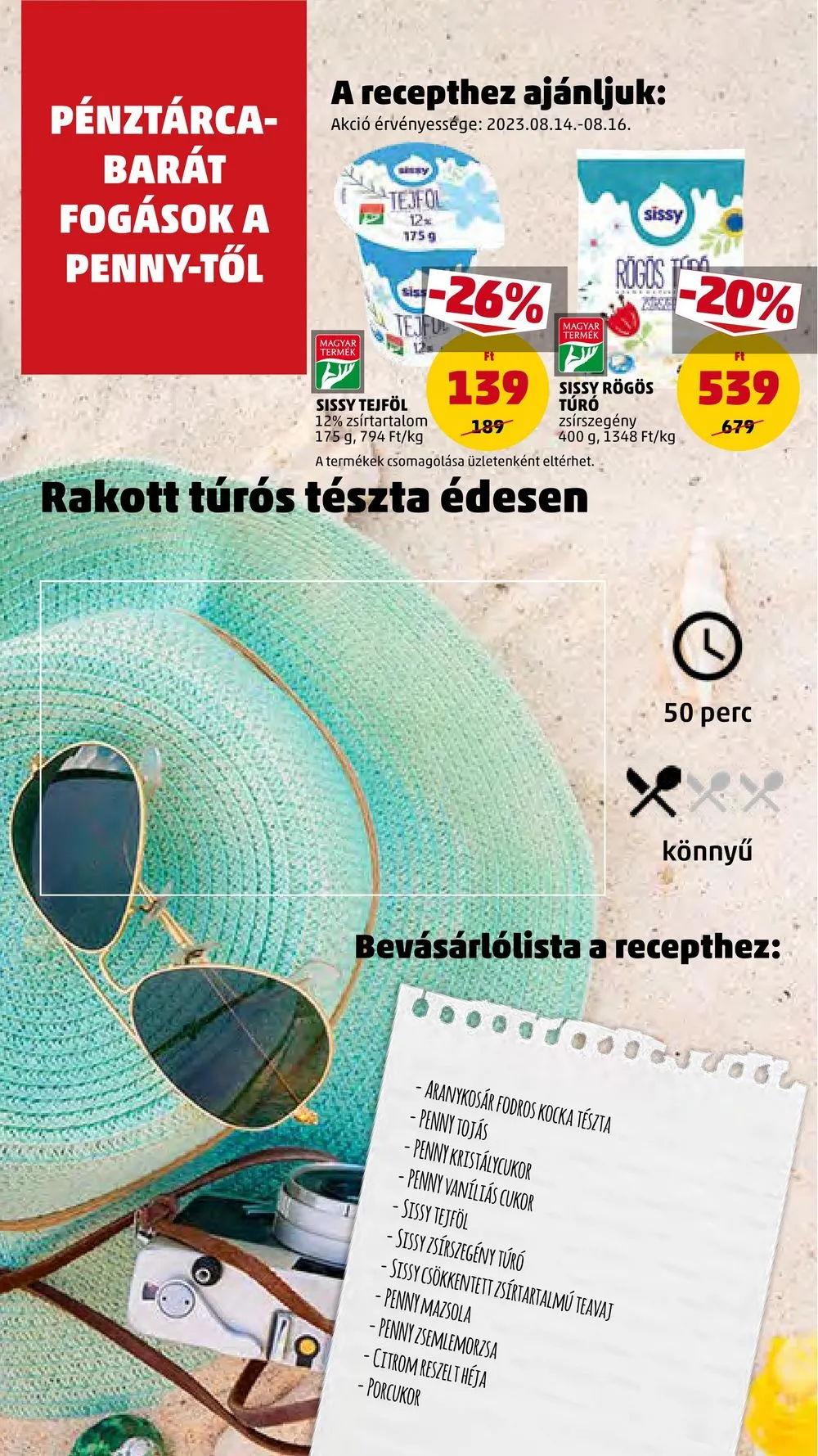 Penny akciós újság 08.10–08.16 – 12. oldal
