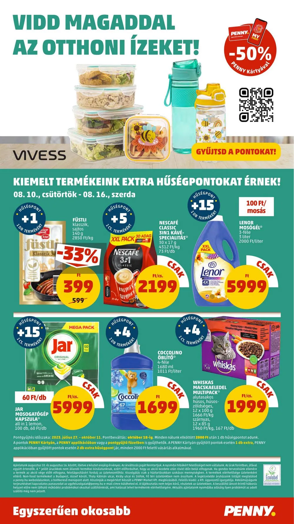 Penny akciós újság 08.10–08.16 – 24. oldal