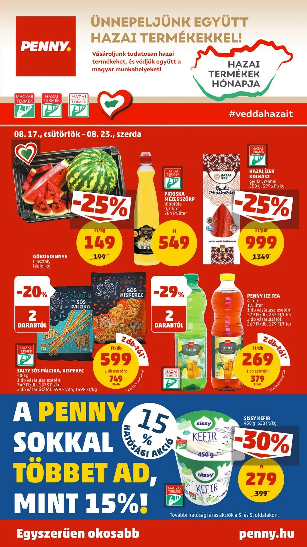 Penny akciós újság 08.17–08.23