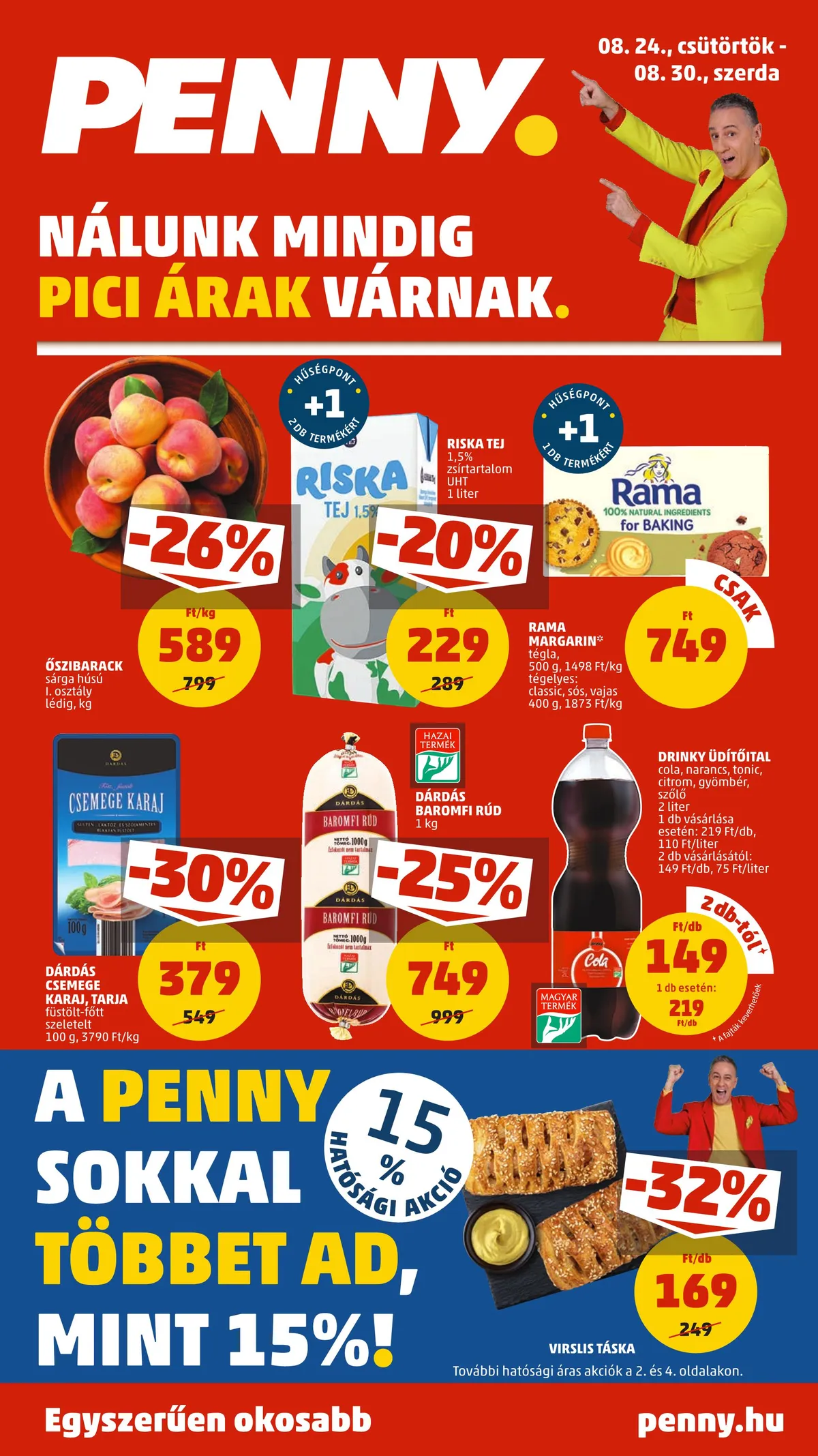 Penny akciós újság 08.24–08.30