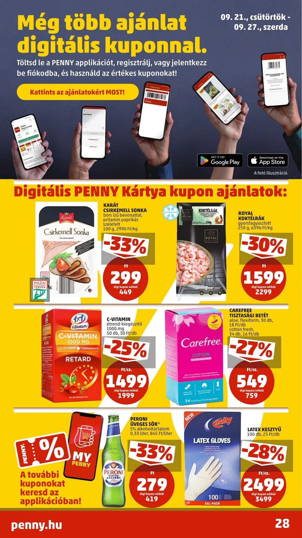 Penny akciós újság 09.21–09.27 – 32. oldal