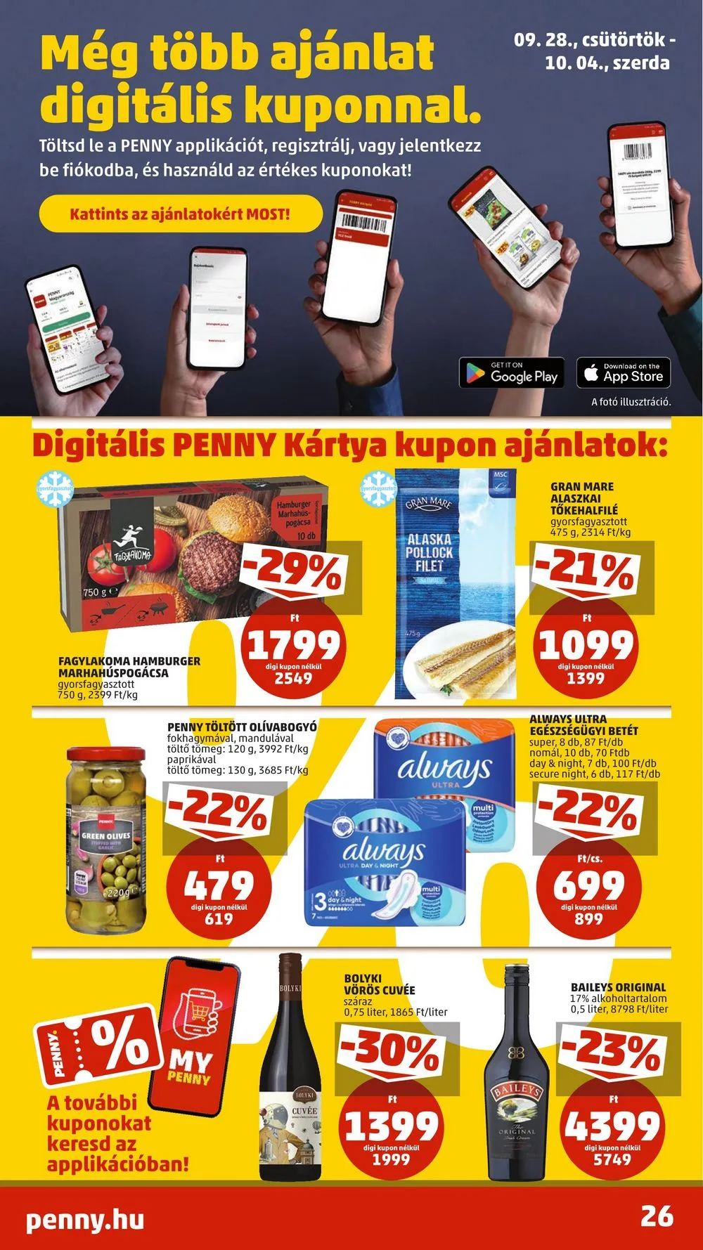 Penny akciós újság 09.28–10.04 – 30. oldal