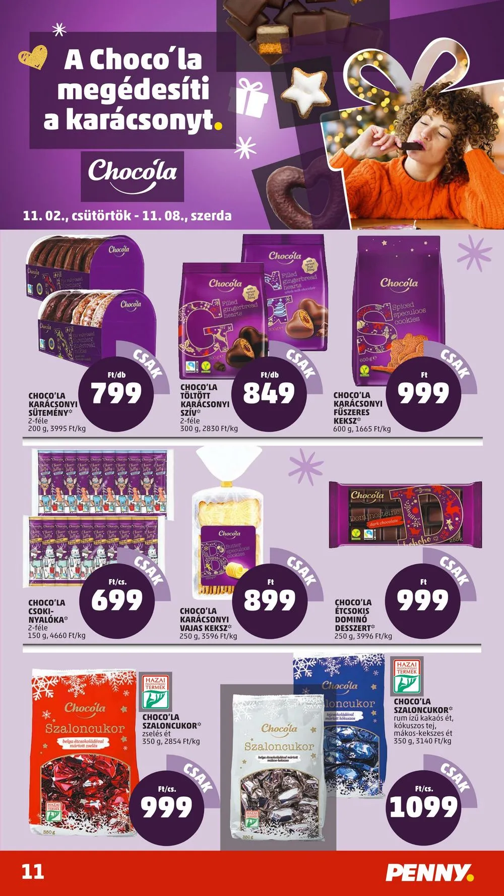 Penny akciós újság 11.02–11.08 – 13. oldal