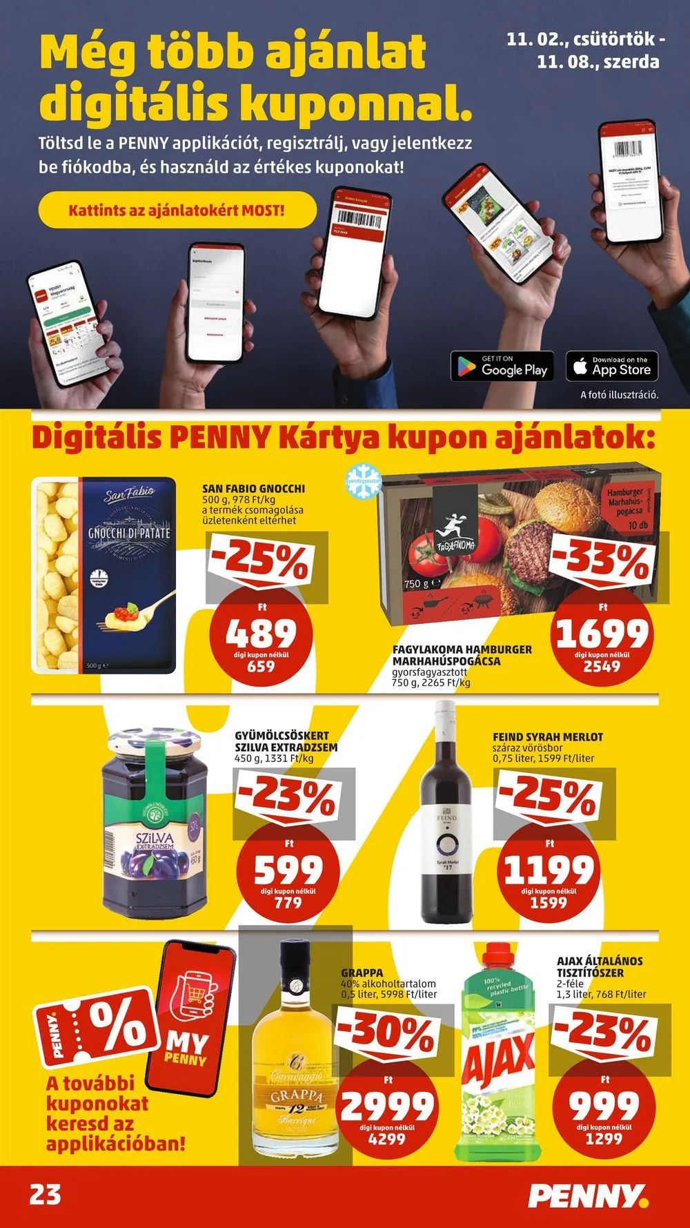 Penny akciós újság 11.02–11.08 – 25. oldal