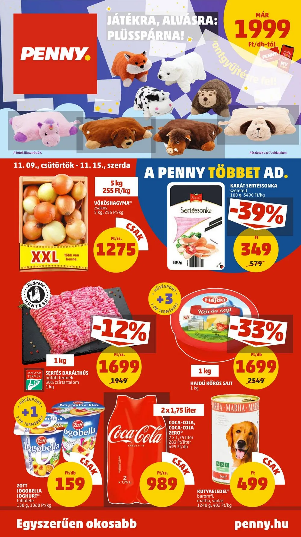 Penny akciós újság 11.09–11.15