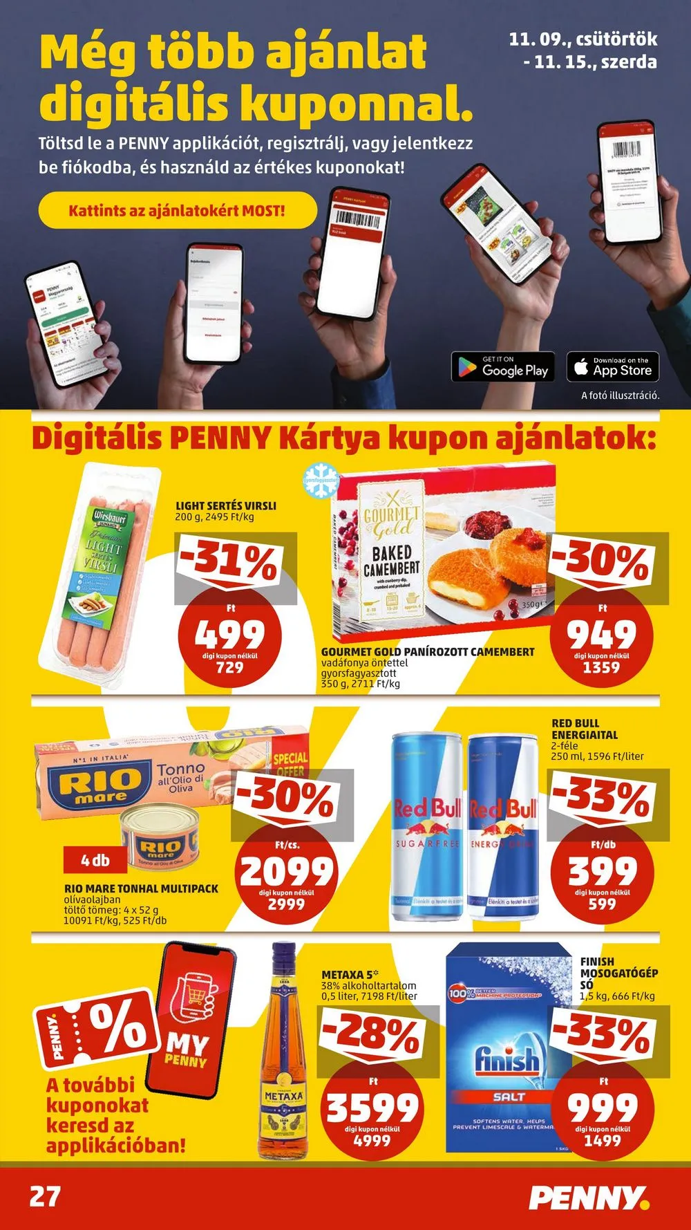 Penny akciós újság 11.09–11.15 – 31. oldal