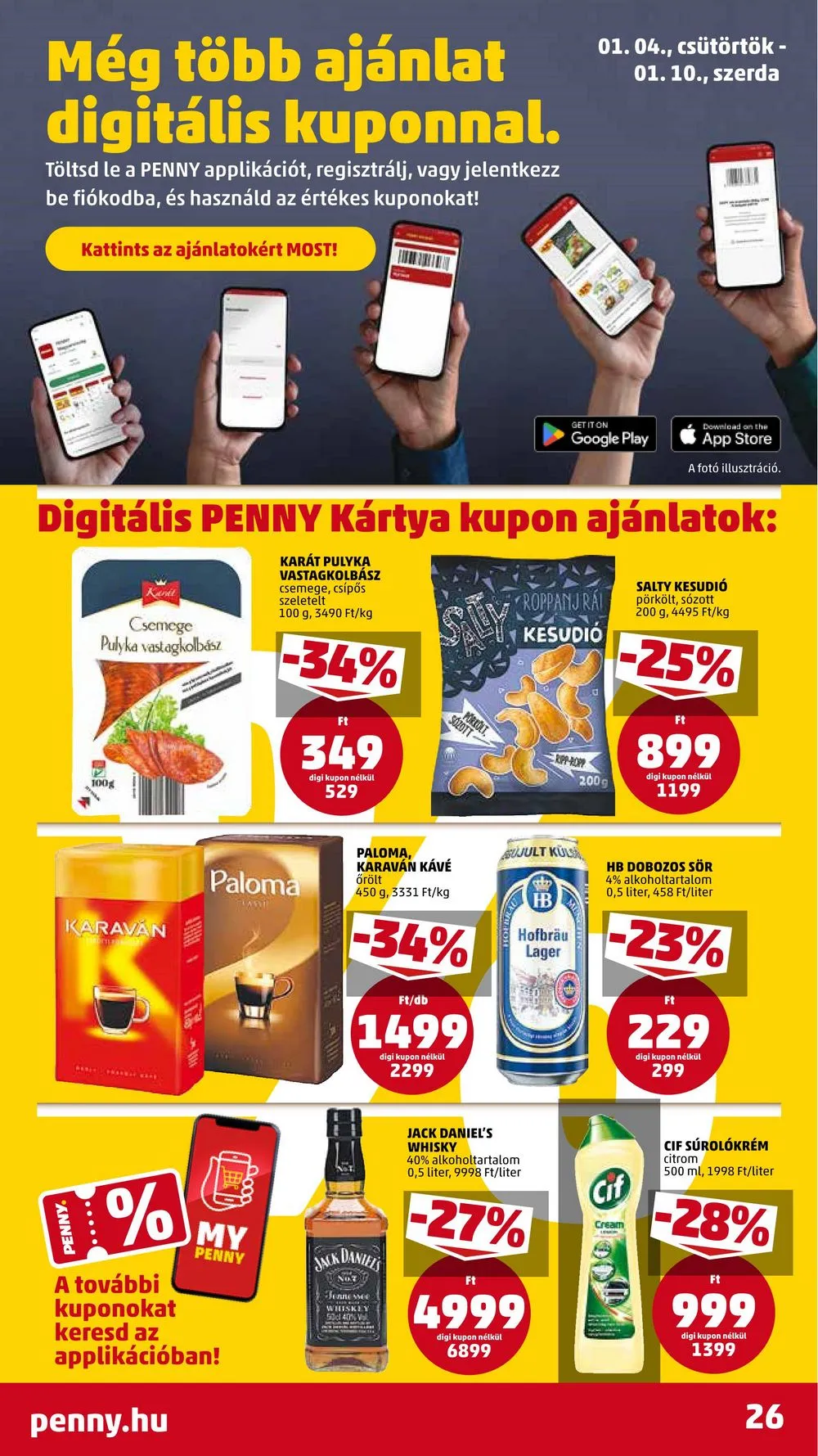 Penny akciós újság 01.04–01.10 – 32. oldal
