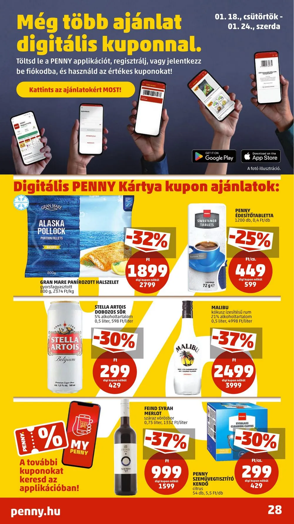 Penny akciós újság 01.18–01.24 – 34. oldal