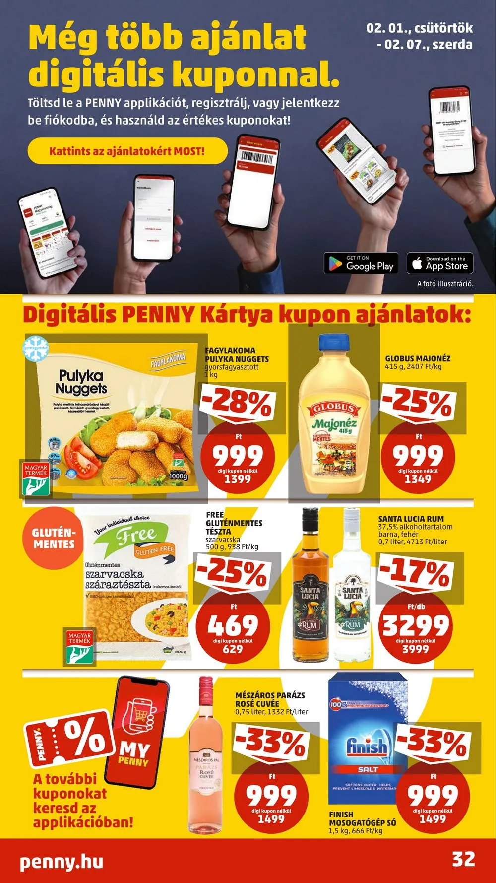 Penny akciós újság 02.01–02.07 – 38. oldal