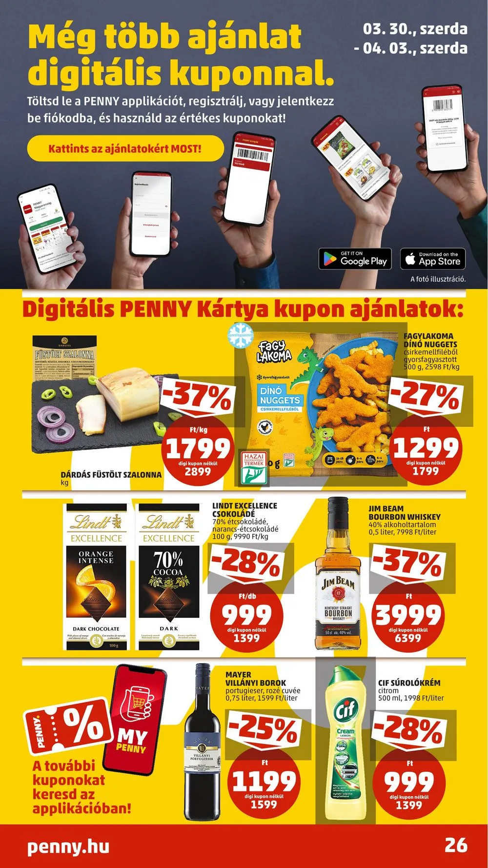 Penny akciós újság 03.27–04.03 – 30. oldal