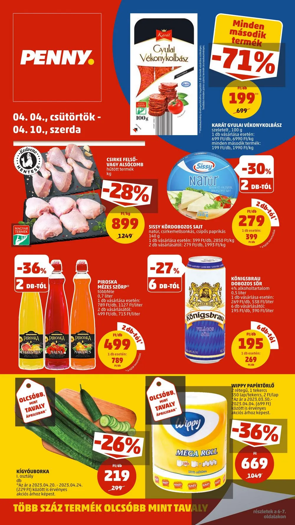Penny akciós újság 04.04–04.10
