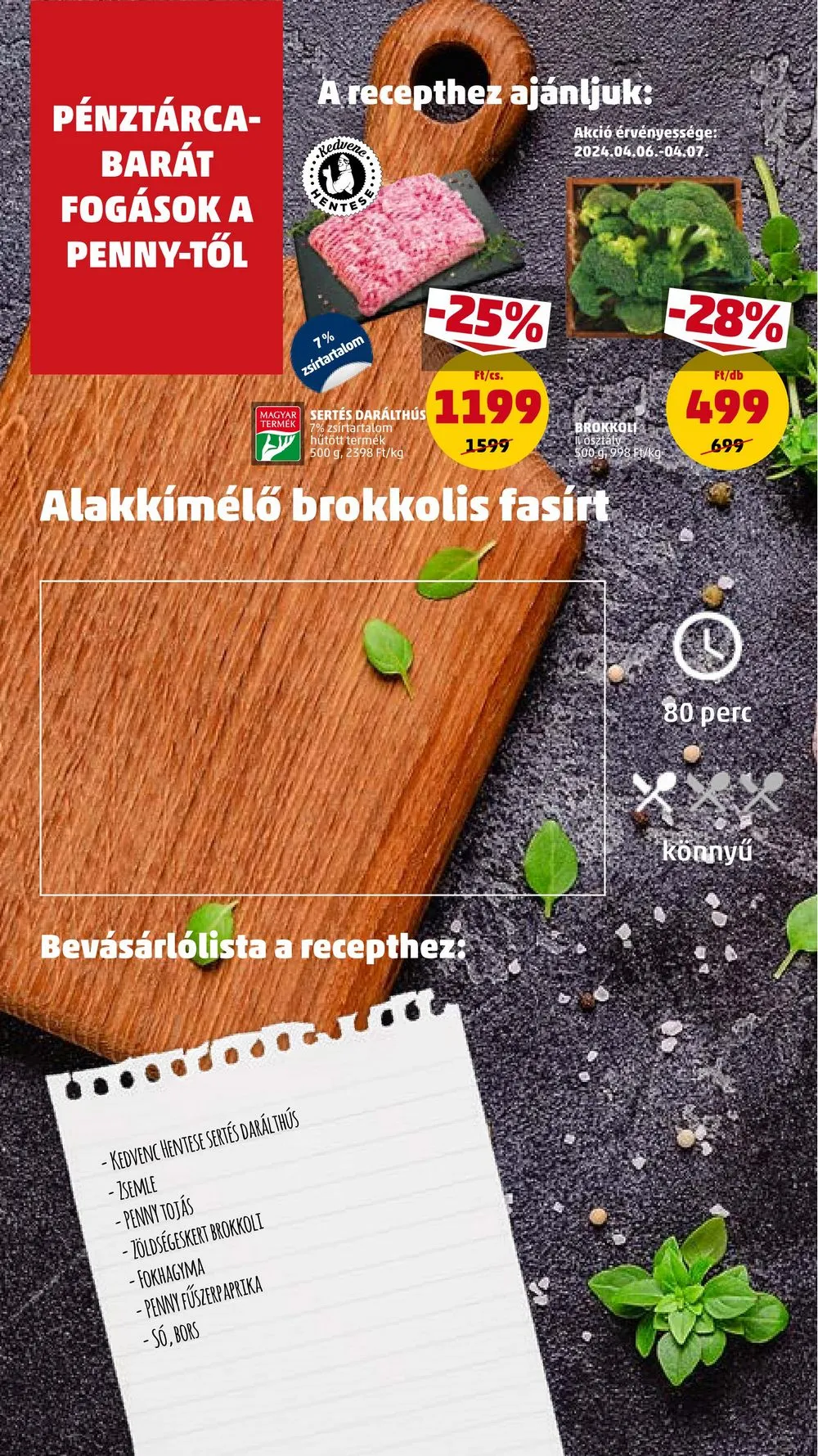 Penny akciós újság 04.04–04.10 – 12. oldal