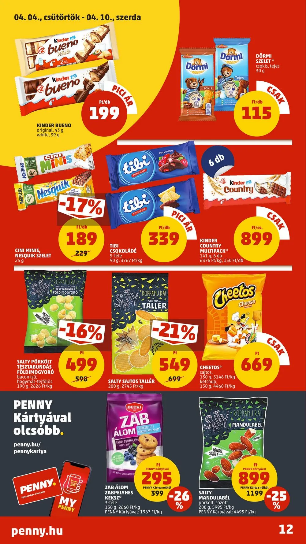 Penny akciós újság 04.04–04.10 – 16. oldal