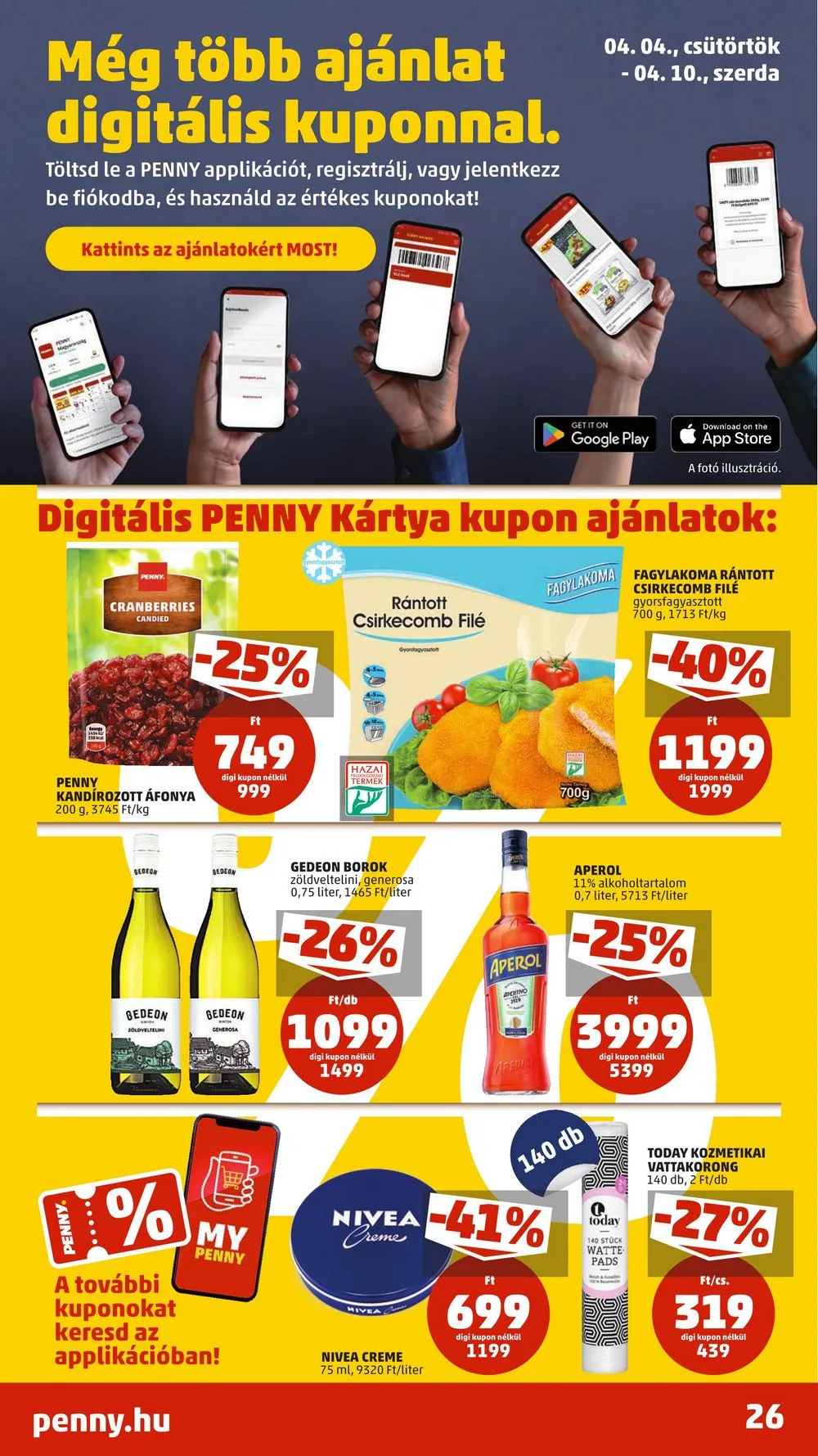 Penny akciós újság 04.04–04.10 – 32. oldal