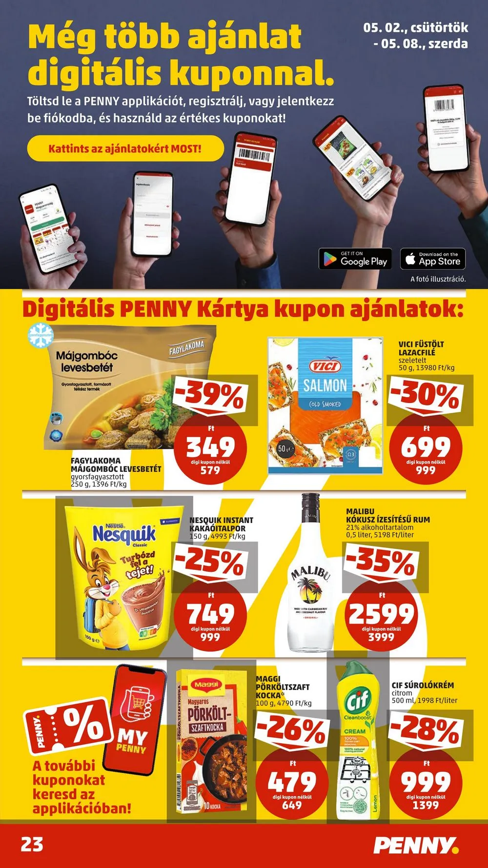 Penny akciós újság 05.02–05.08 – 29. oldal