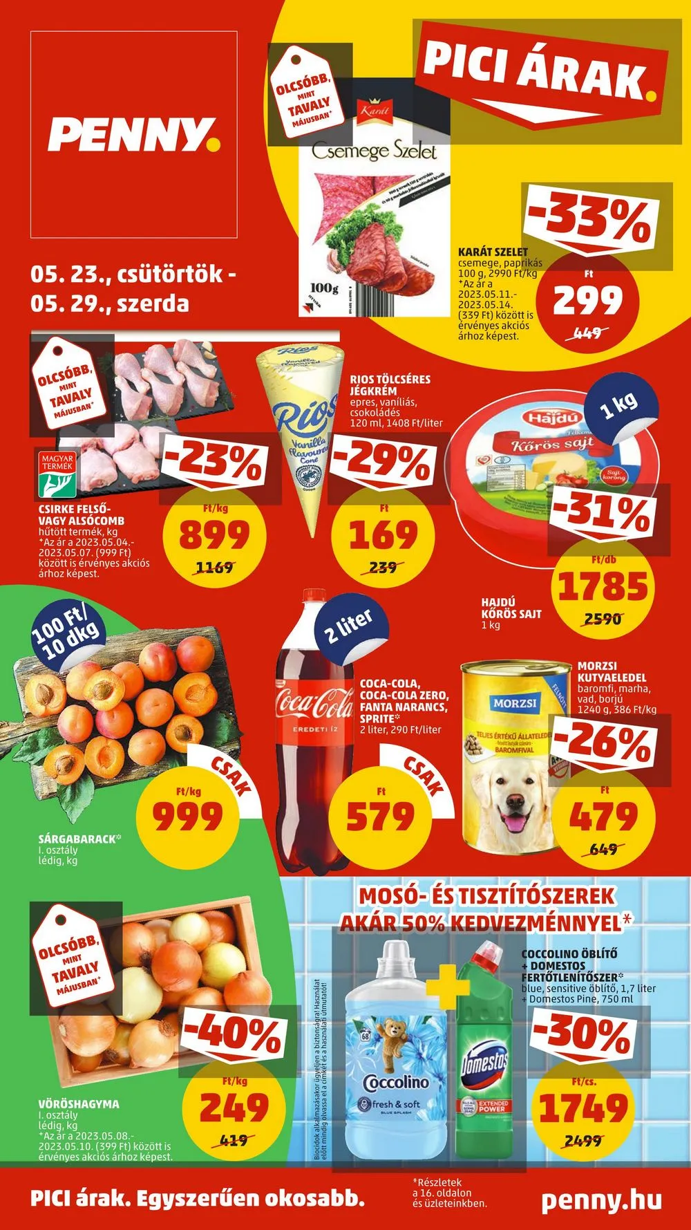 Penny akciós újság 05.23–05.29