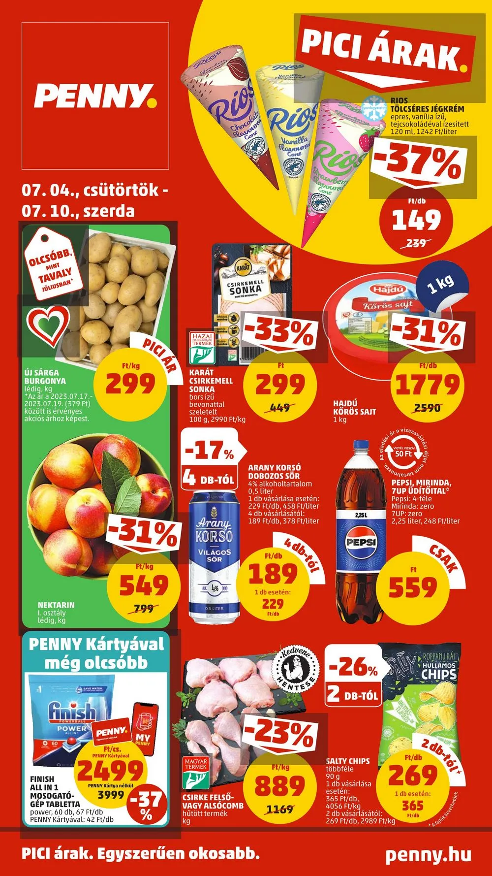 Penny akciós újság 07.04–07.10