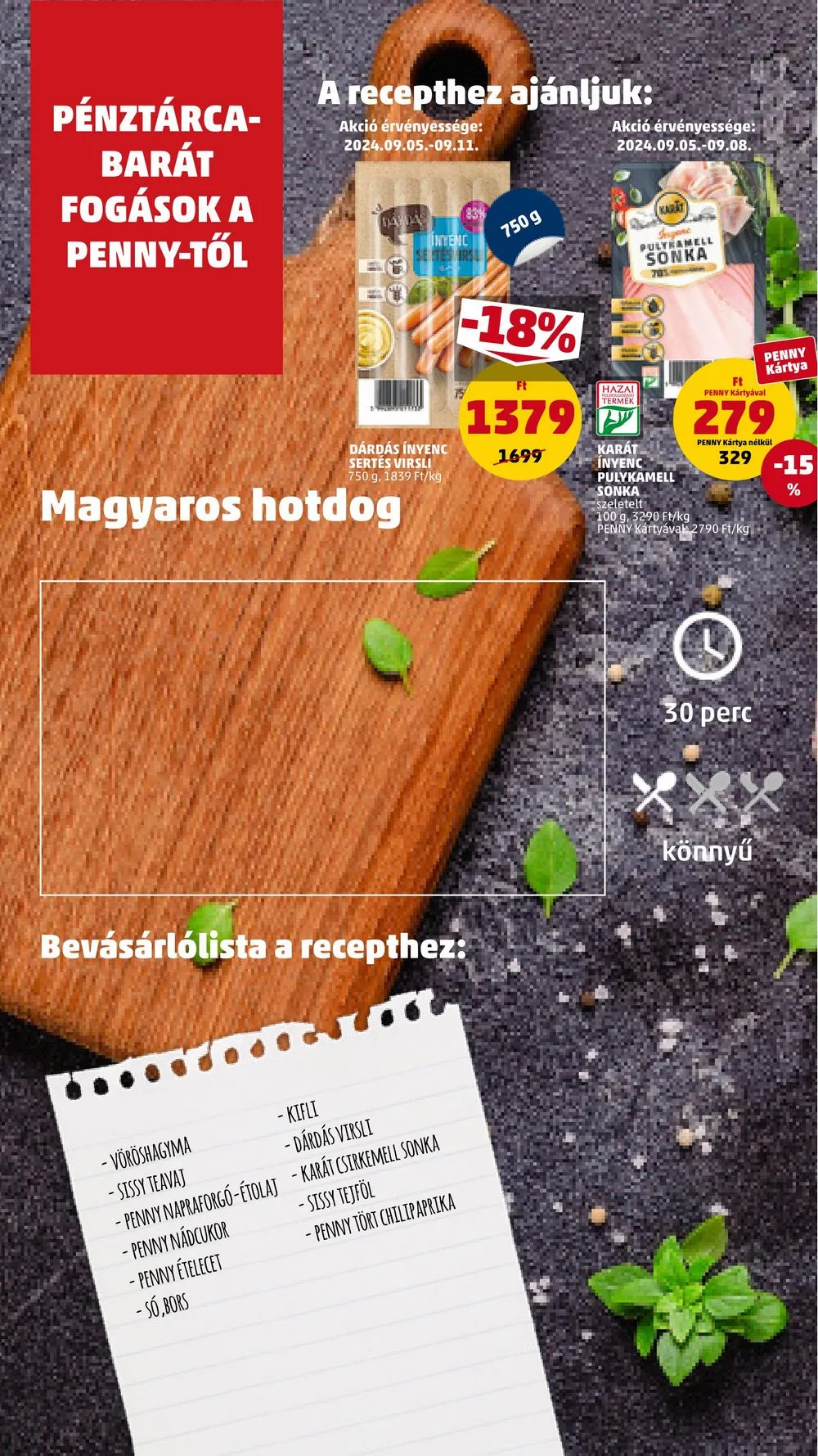 Penny akciós újság 09.05–09.11 – 10. oldal