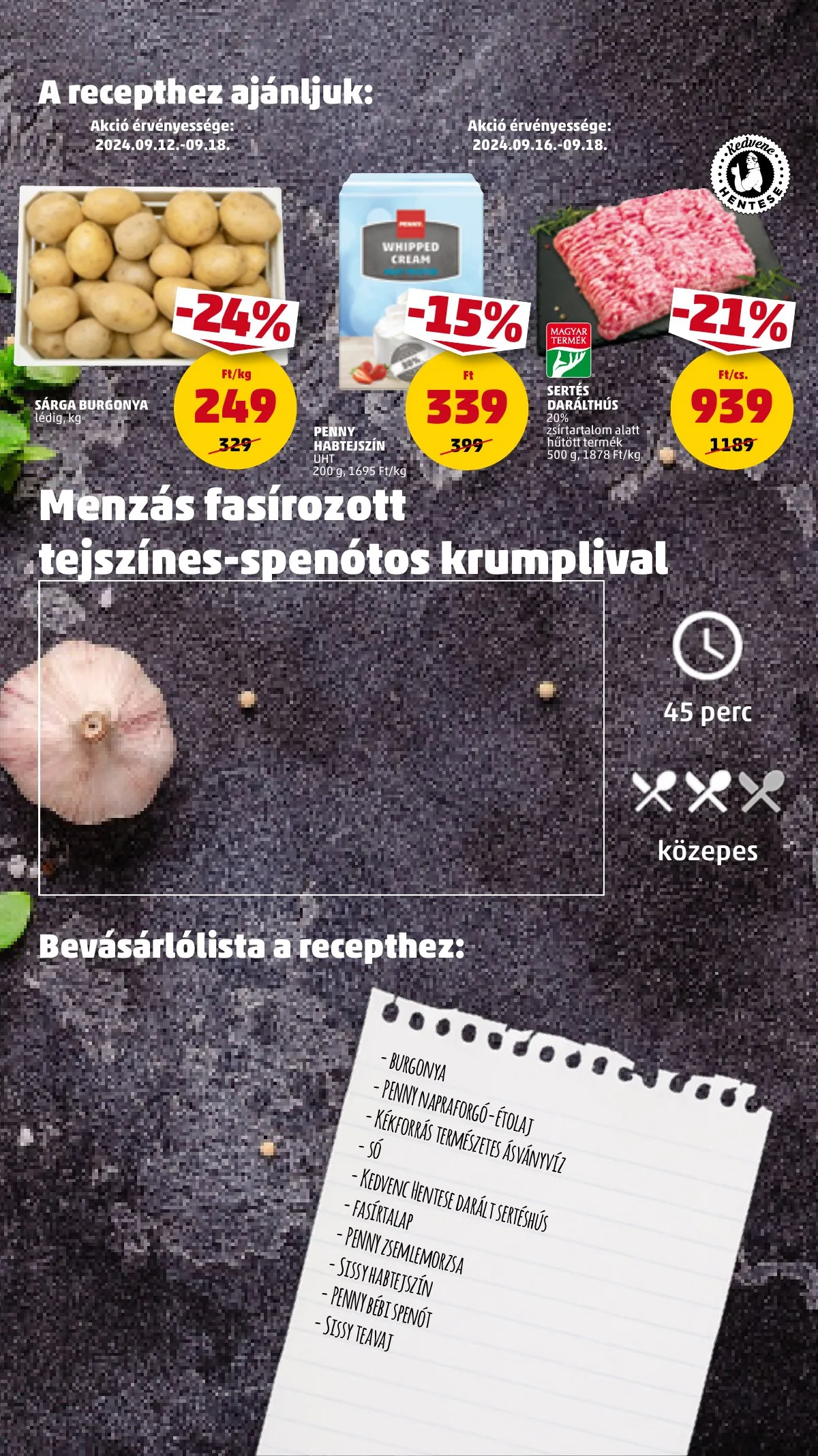 Penny akciós újság 09.12–09.18 – 15. oldal