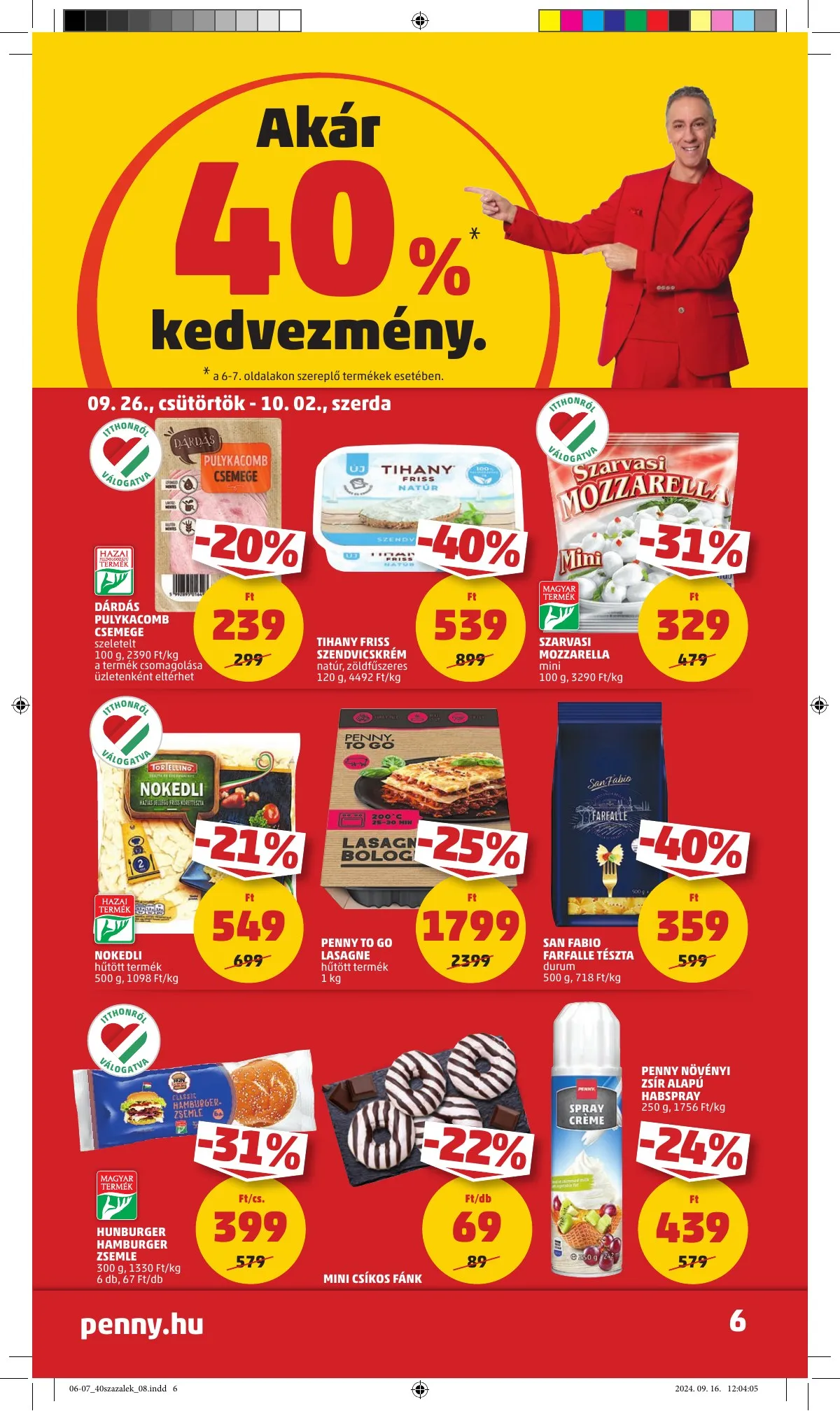 Penny akciós újság 09.26–10.02 – 6. oldal