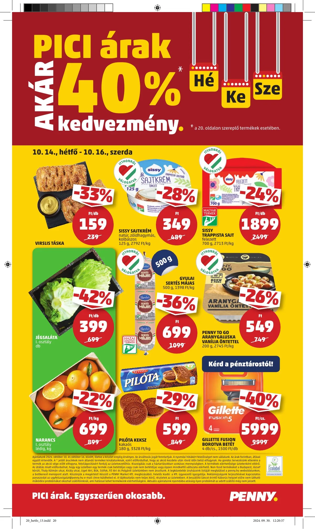 Penny akciós újság 10.10–10.16 – 25. oldal