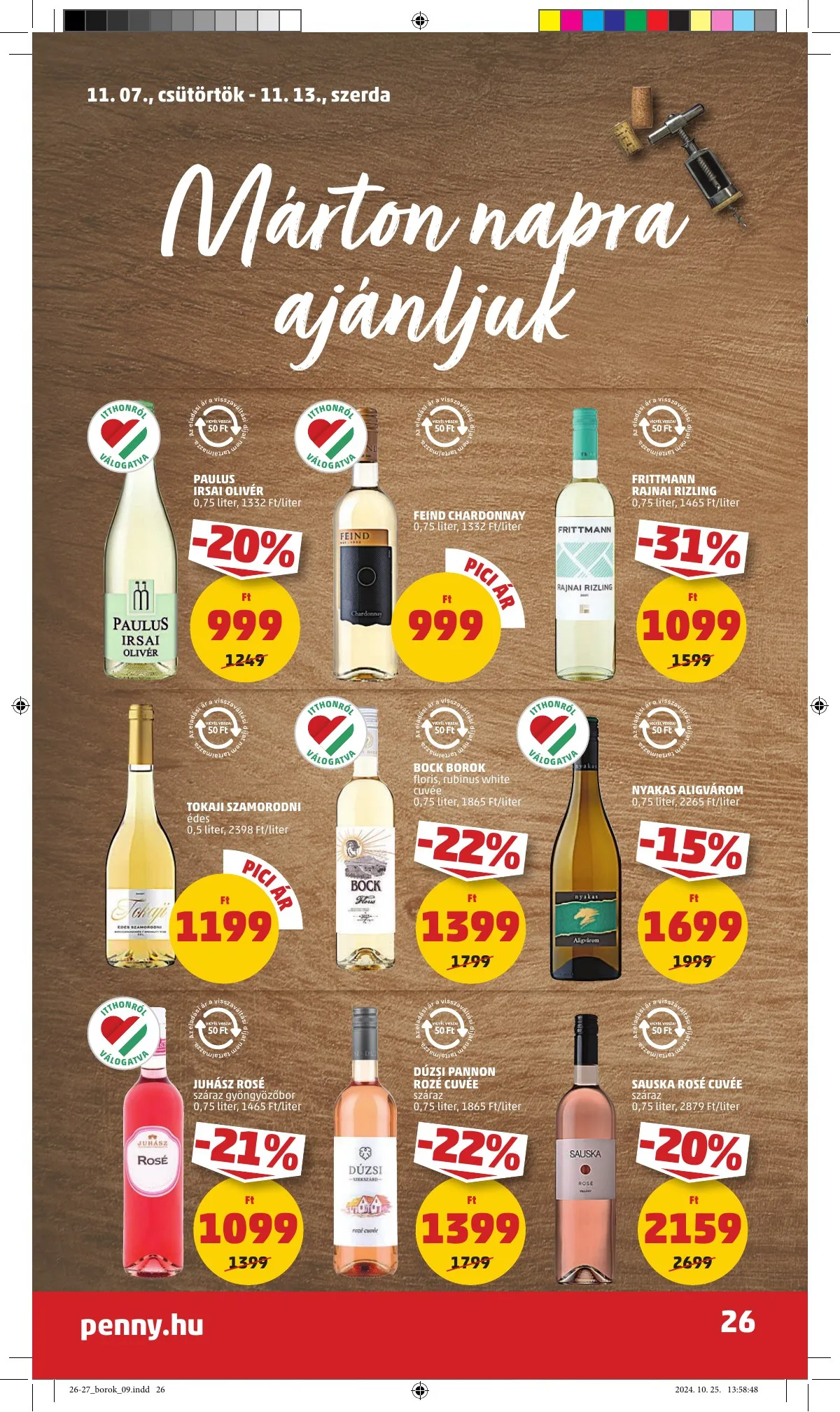 Penny akciós újság 11.07–11.13 – 30. oldal