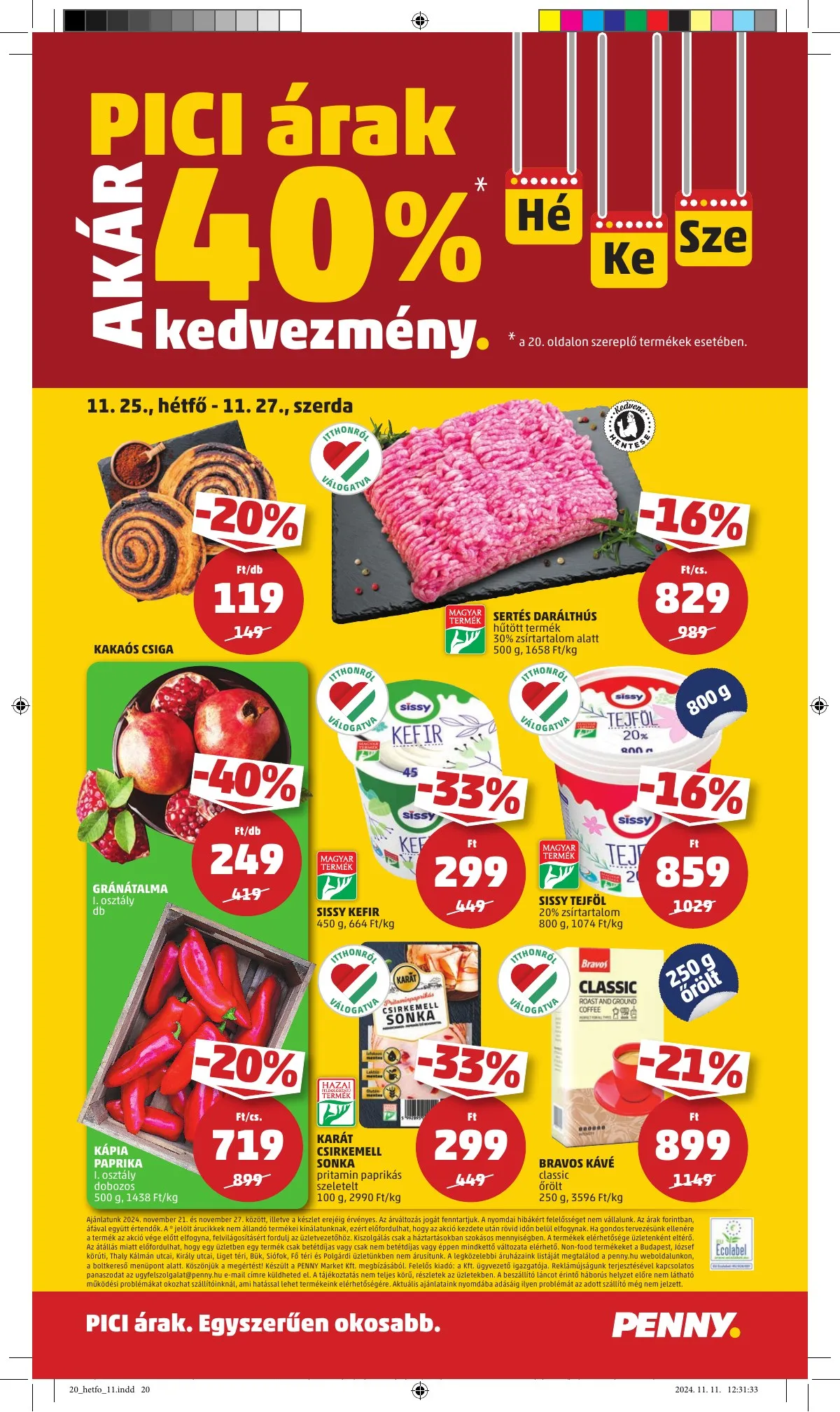Penny akciós újság 11.21–11.27 – 22. oldal