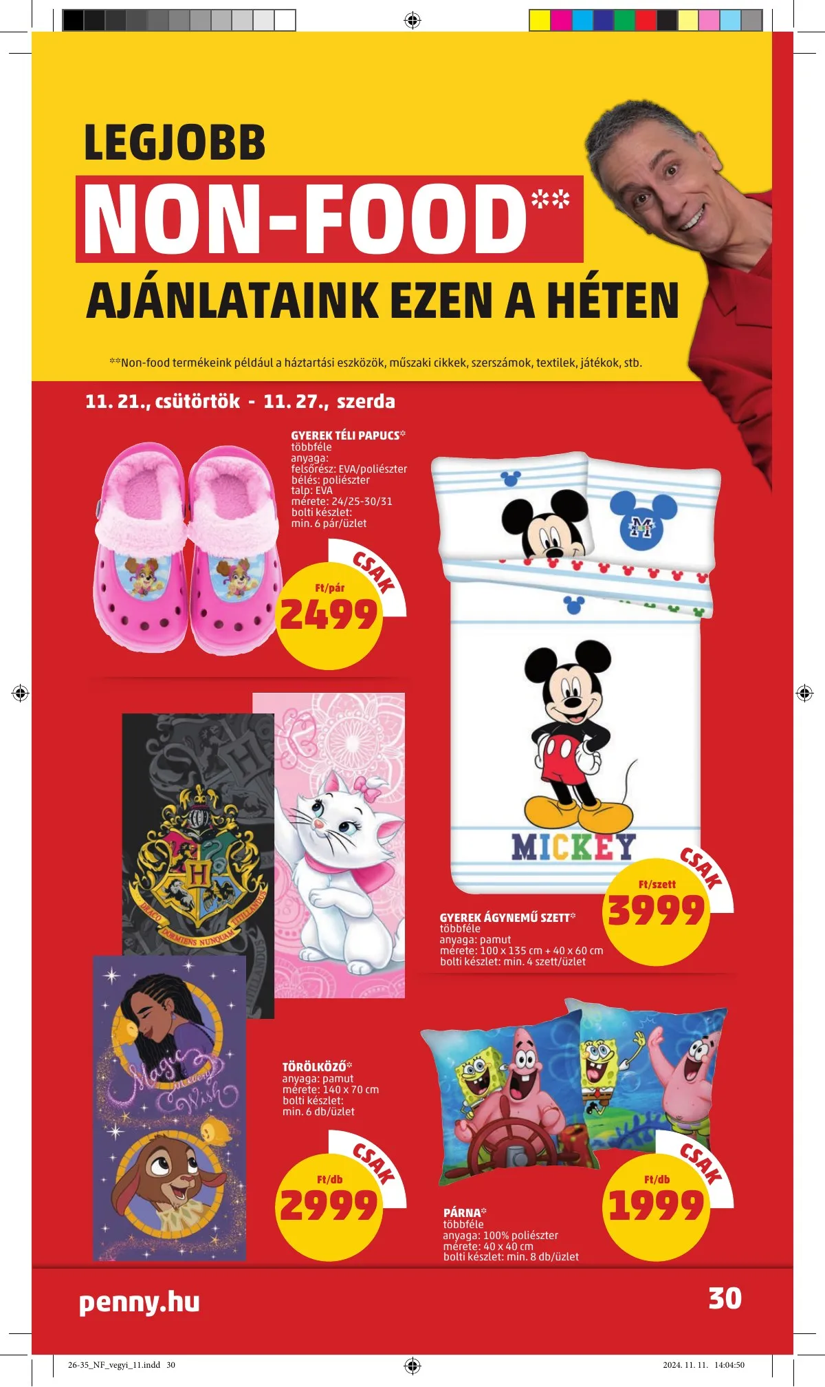 Penny akciós újság 11.21–11.27 – 34. oldal