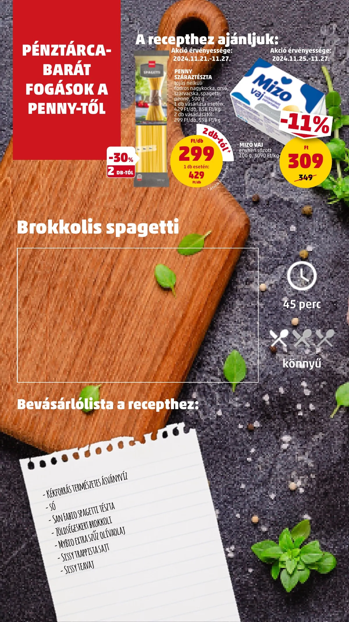 Penny akciós újság 11.21–11.27 – 8. oldal
