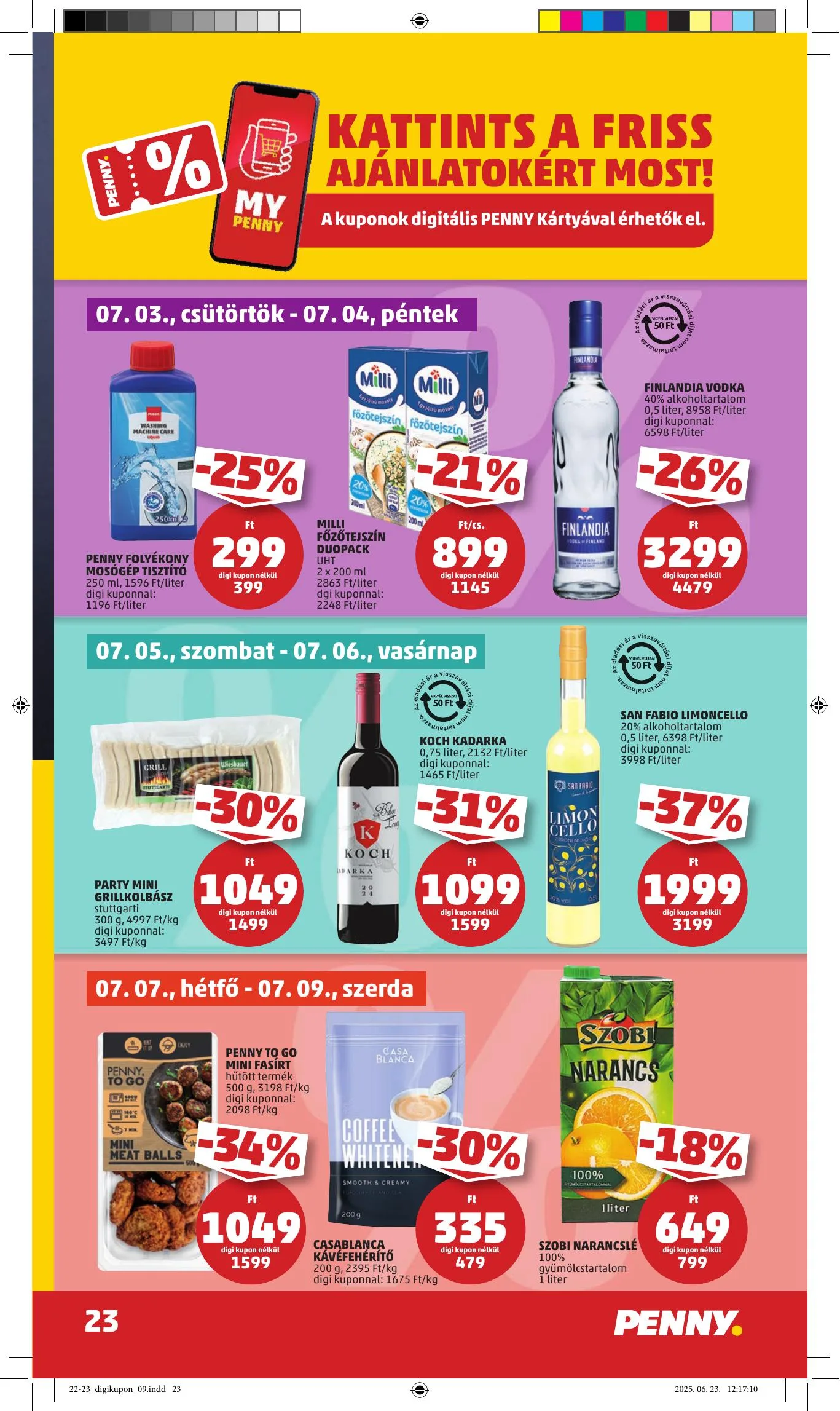 Penny akciós újság 07.03–07.09 – 27. oldal